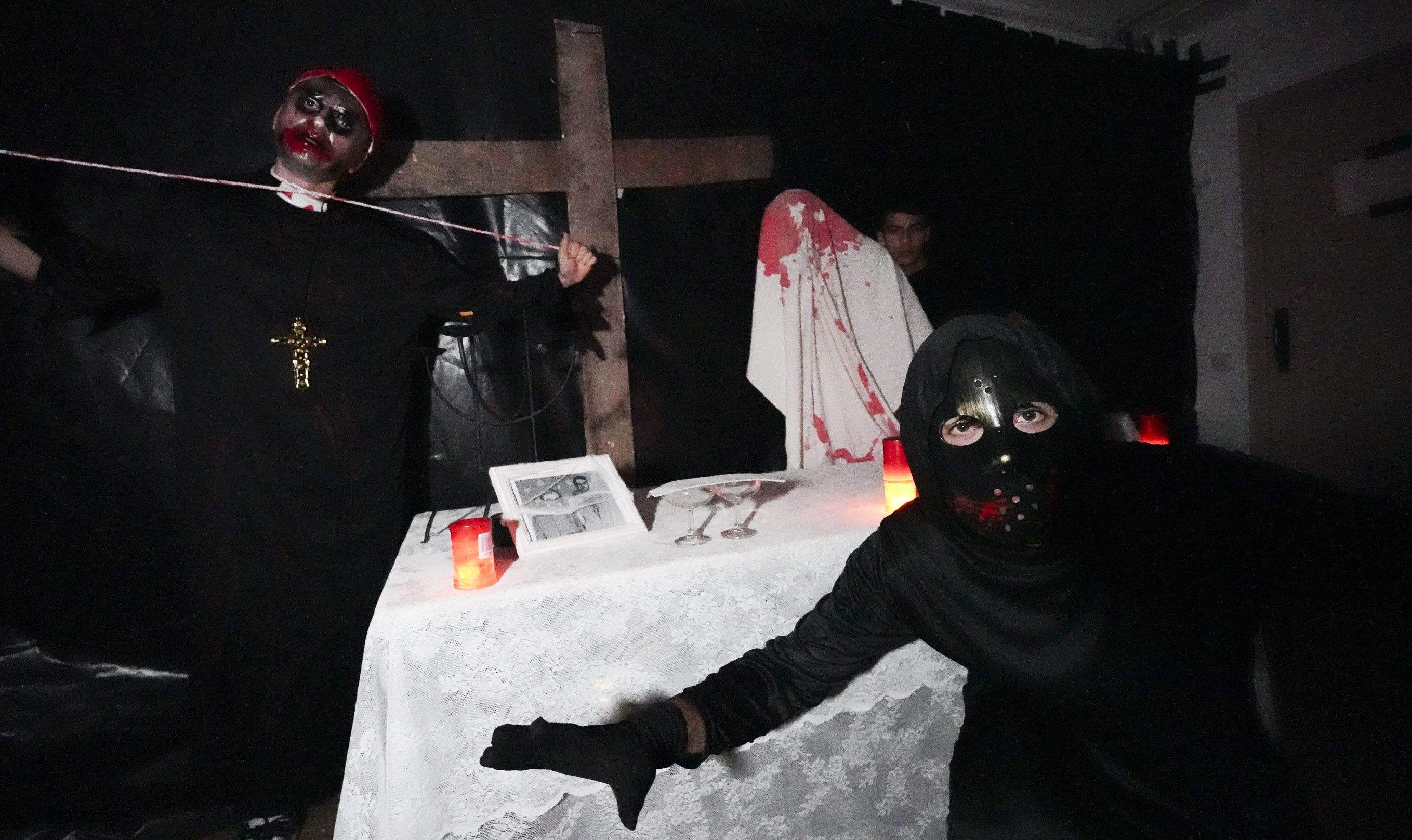 Túnel del Terror en el IES Sánchez Cantón