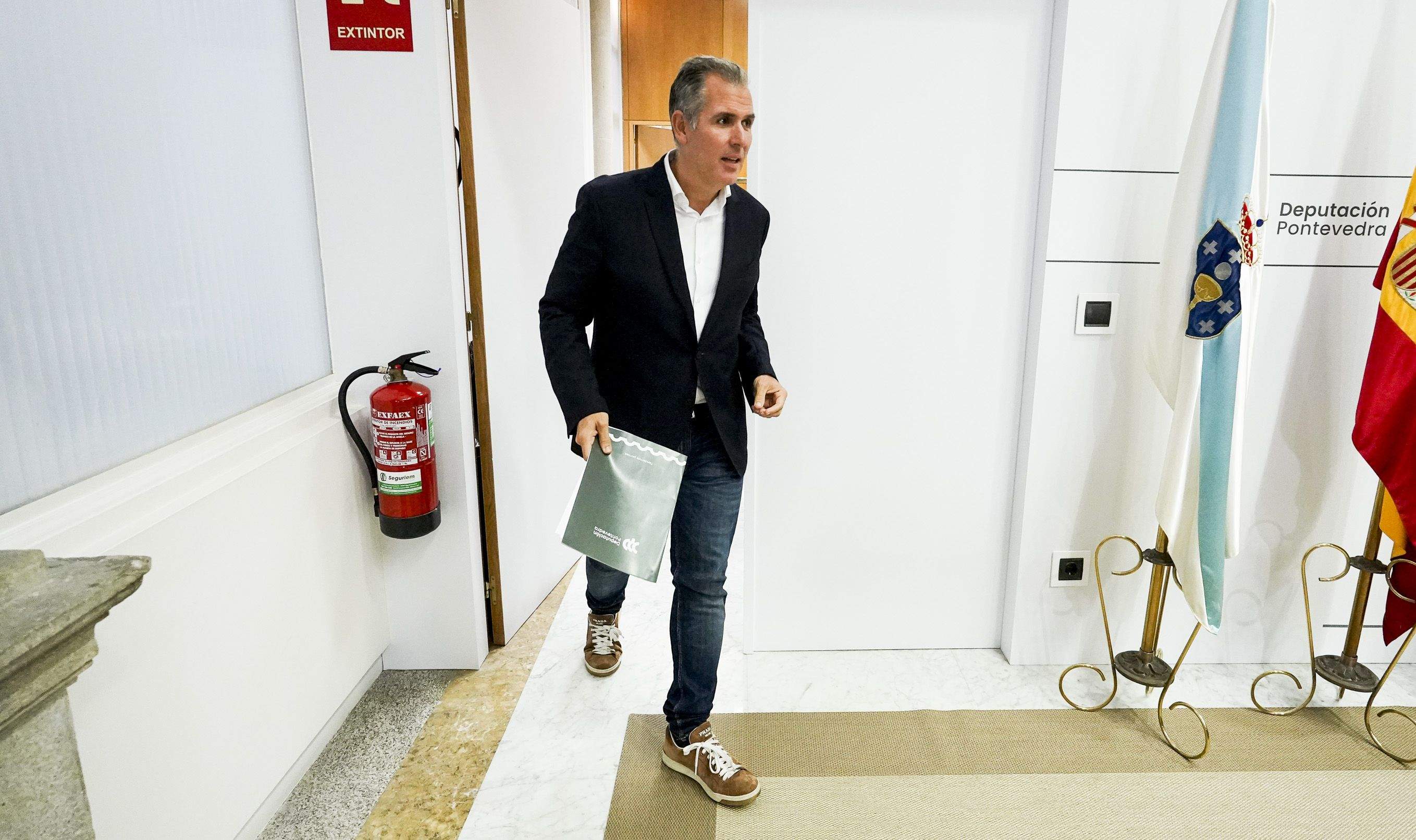 Rafa Domínguez, vicepresidente de la Deputación de Pontevedra
