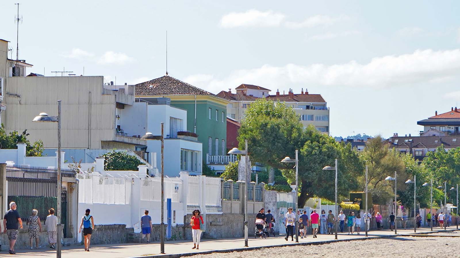 Paseo marítimo de Vilagarcía
