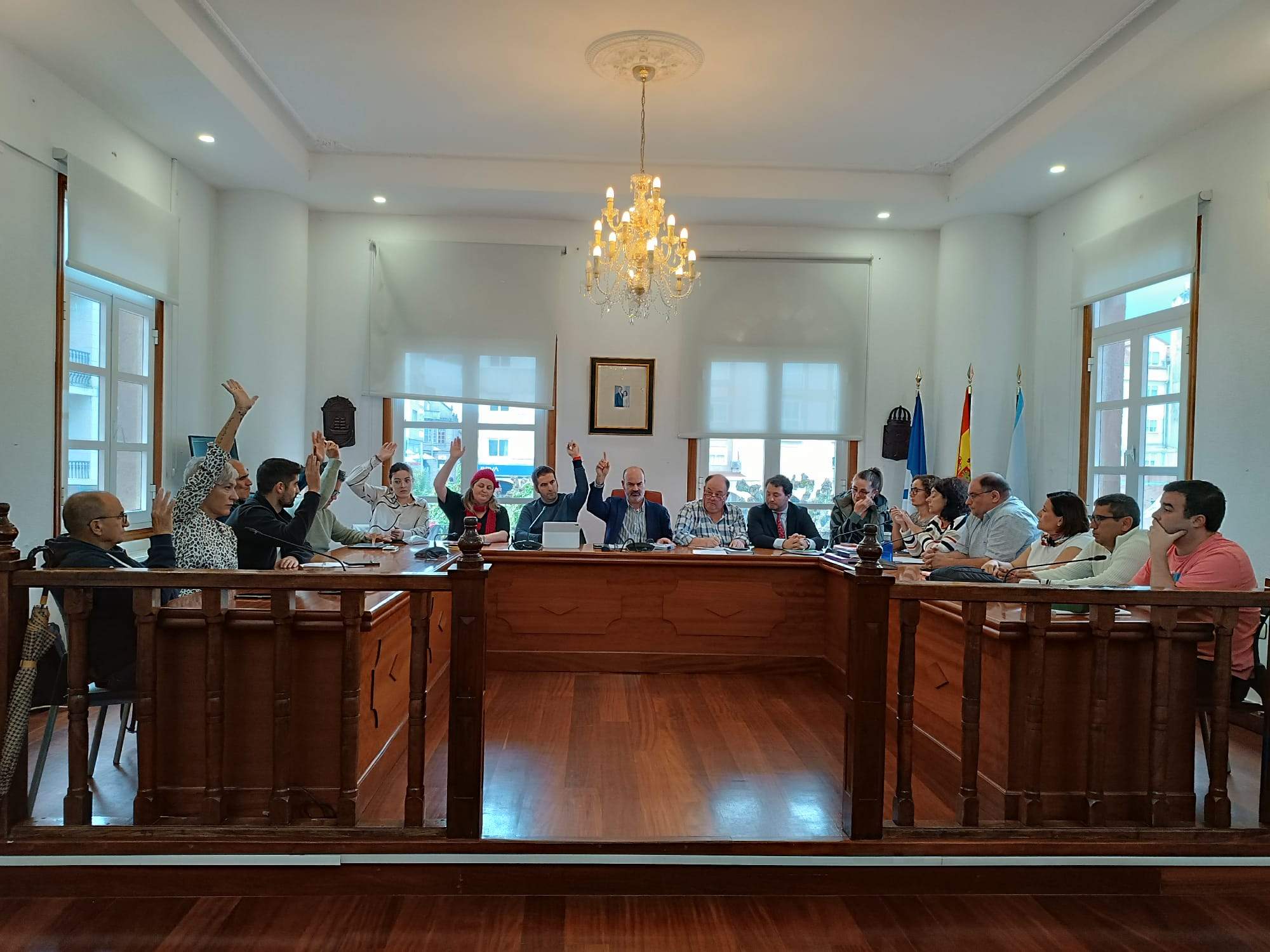 Pleno extraordinario de Bueu