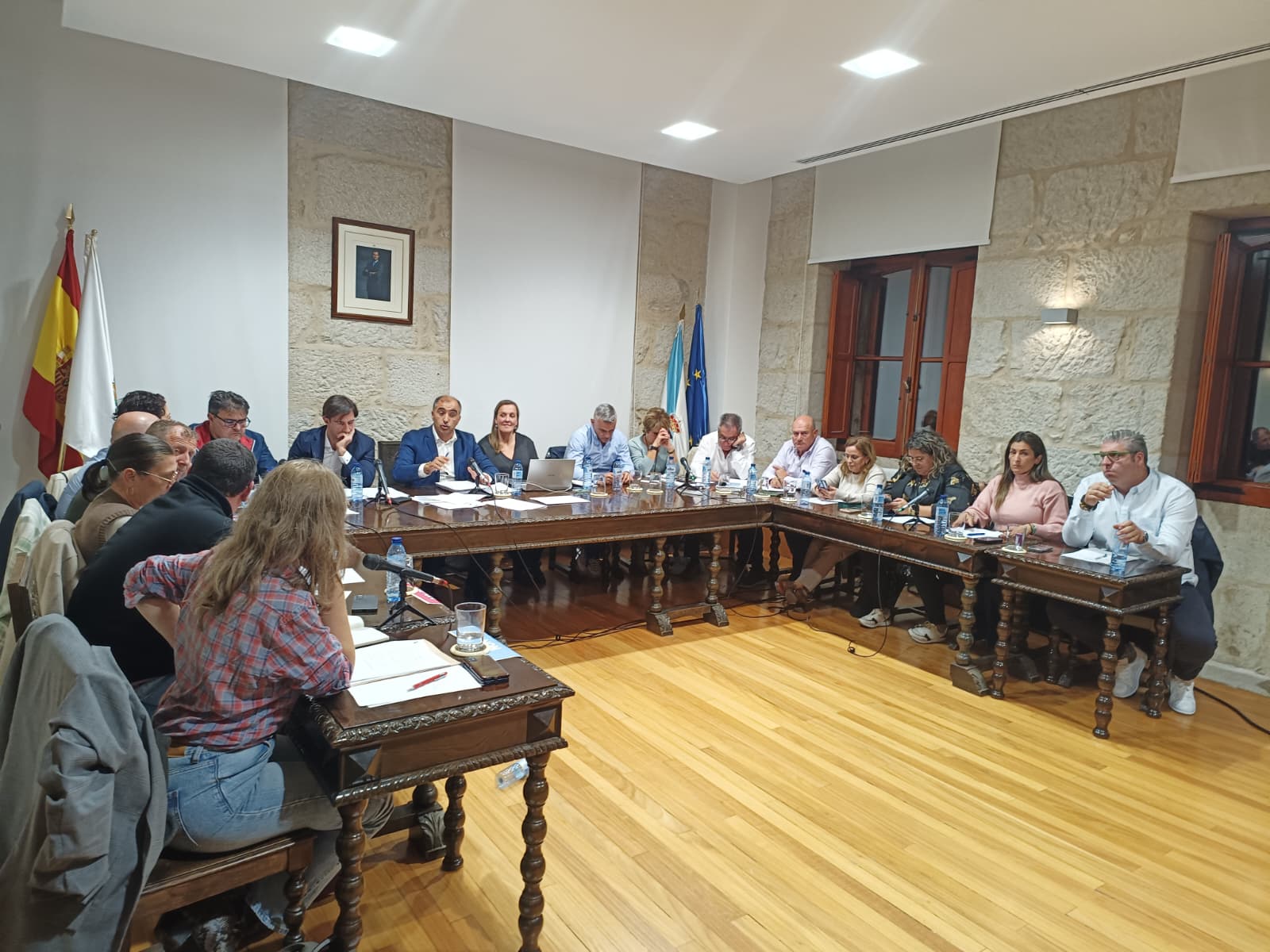 Pleno de octubre de 2025 en Poio