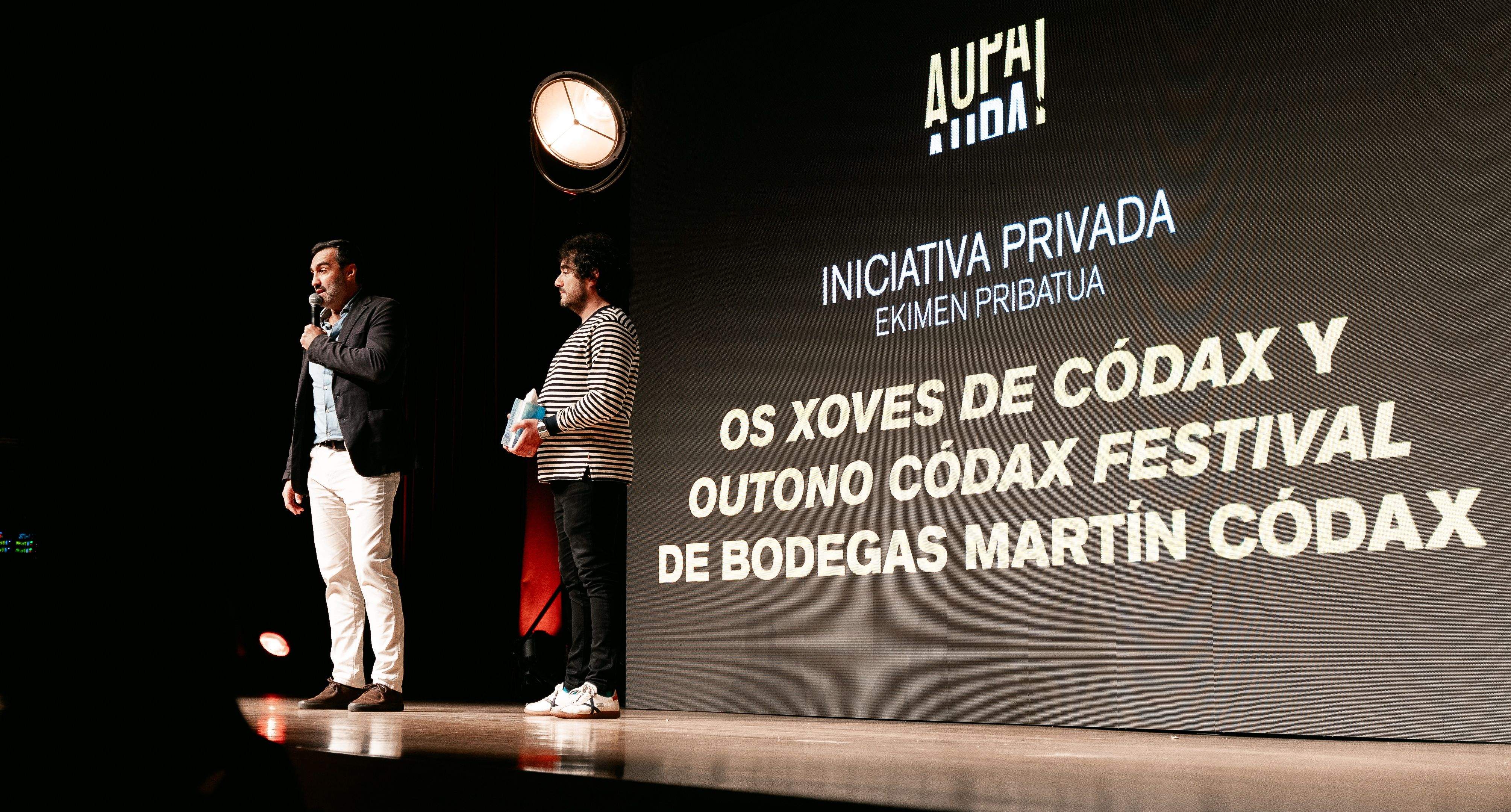 Bodegas Martín Códax, reconocida en los Premios Aupa 2025