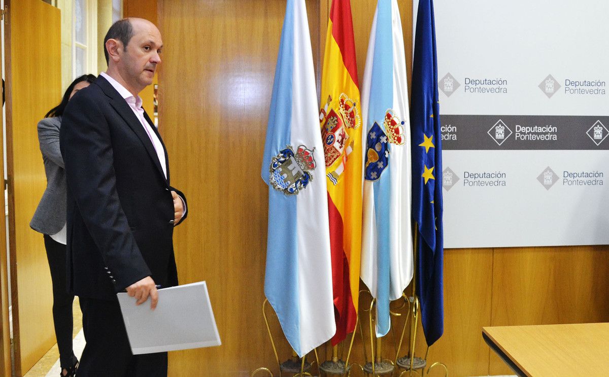 Rafael Louzán, presidente de la Deputación Provincial