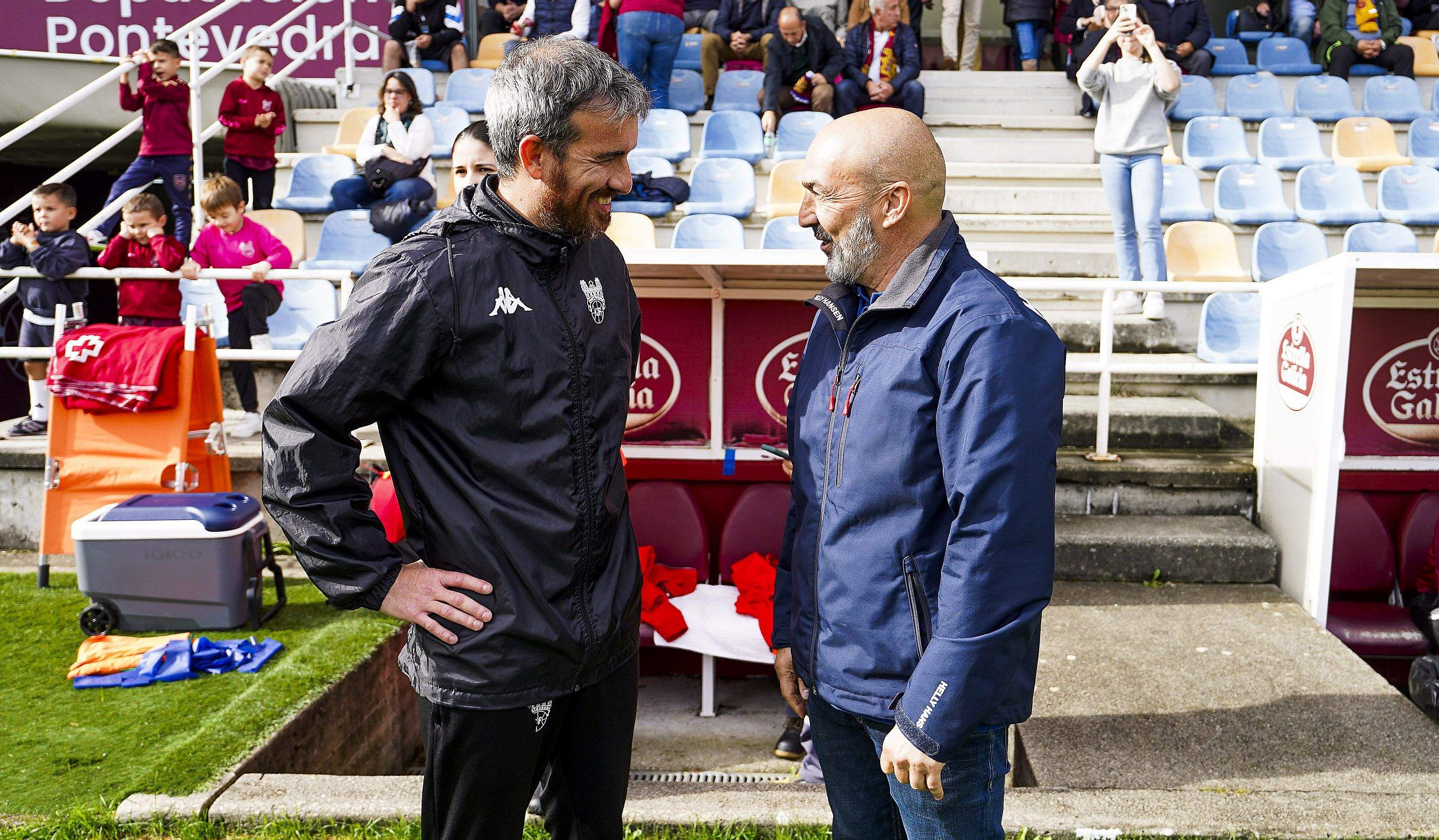 Partido entre Pontevedra CF y Zamora en Pasarón Partido entre Pontevedra CF y Zamora en Pasarón