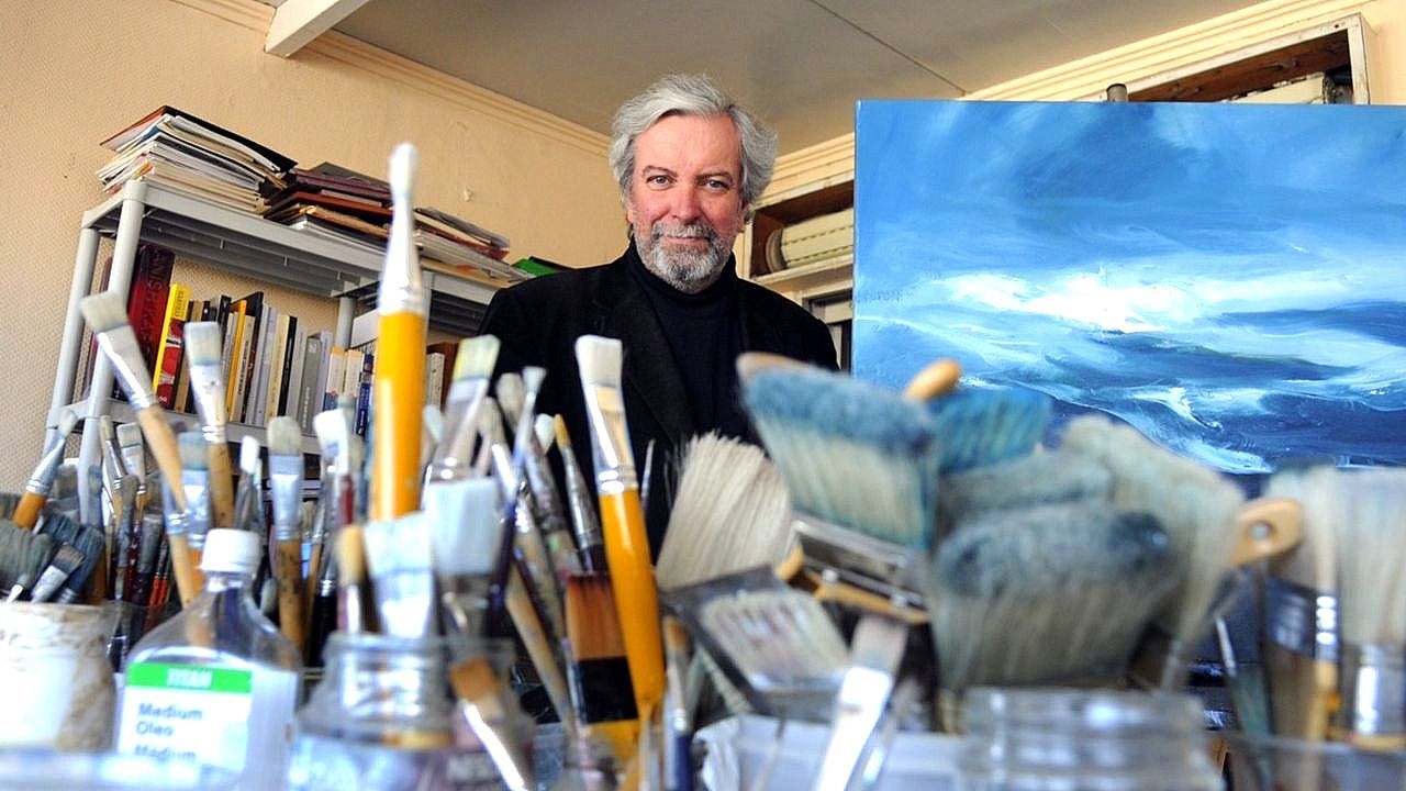 O artista Antón Sobral