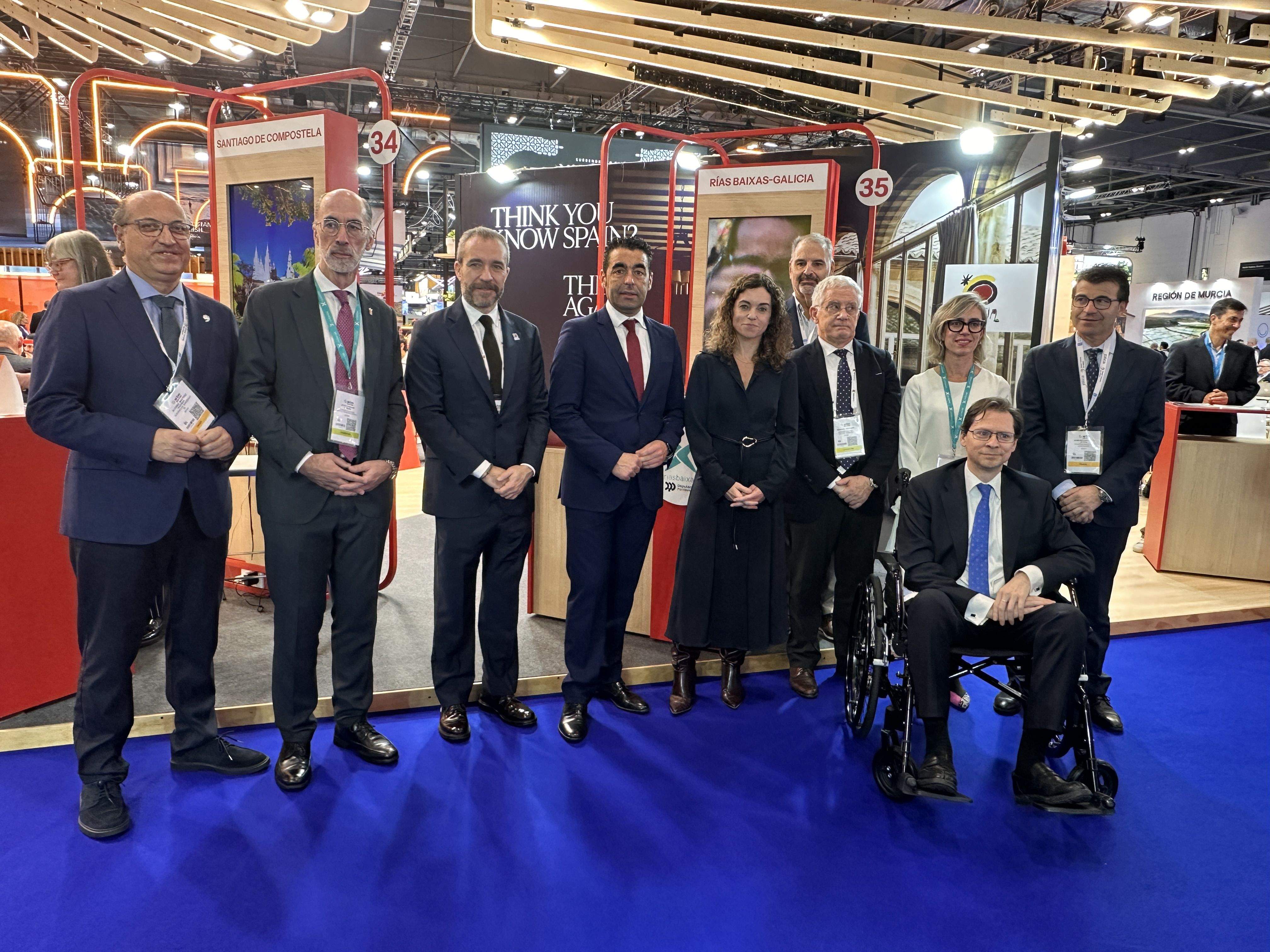Delegación pontevedresa en el World Travel Market