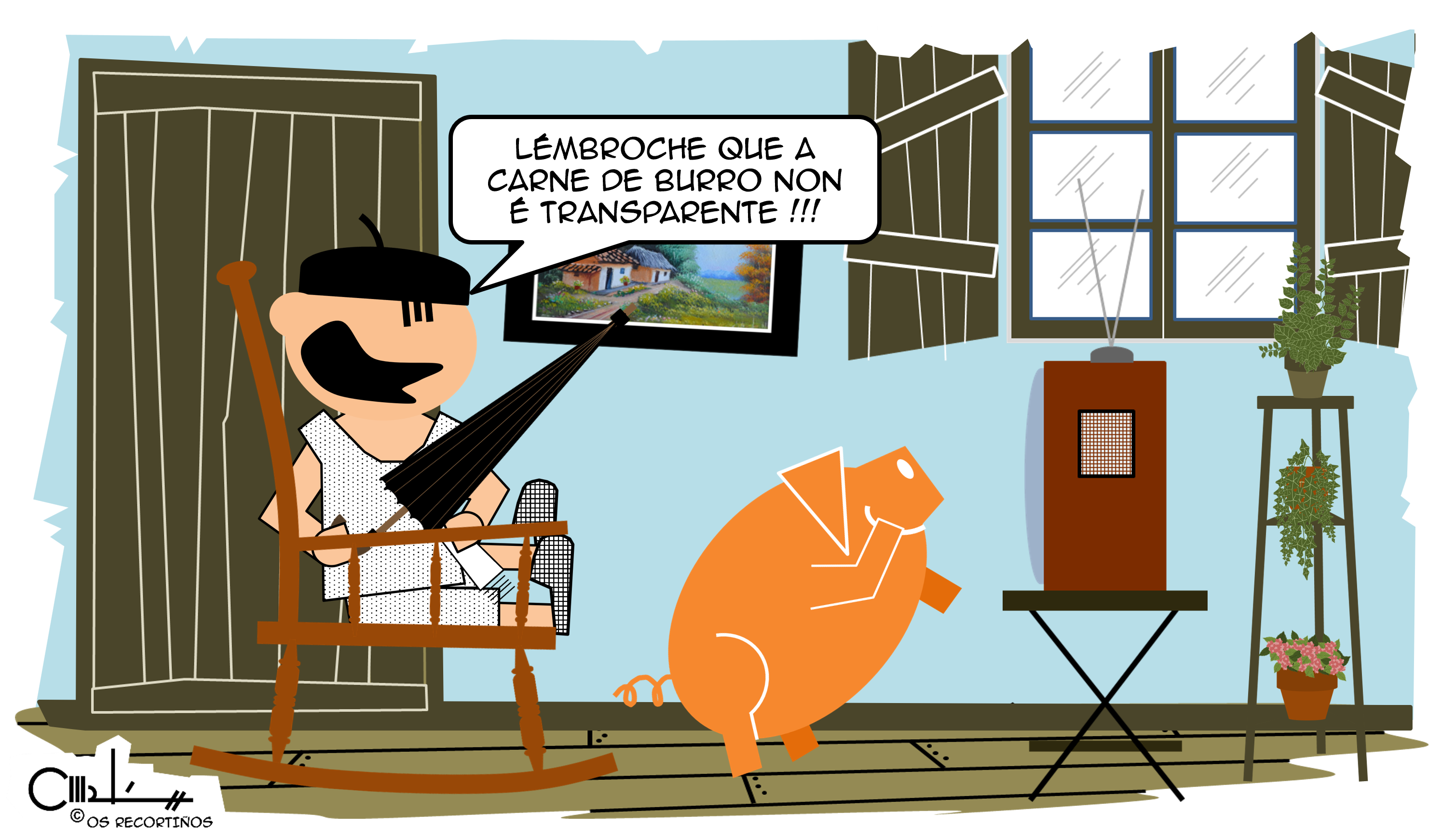 os recortiños TRANSPARENCIAS