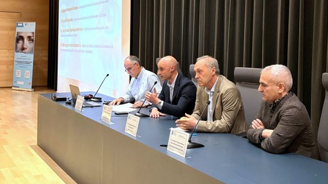 José Flores e Agustín Reguera participaron na Xornada