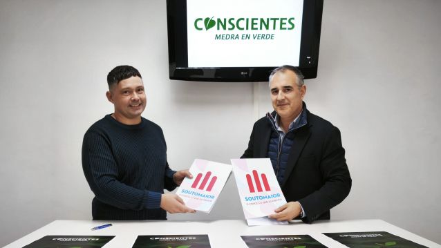 Manu Lourenzo e Gustavo Villasuso, xerente de Urbaser Manu Lourenzo e Gustavo Villasuso, xerente de Urbaser