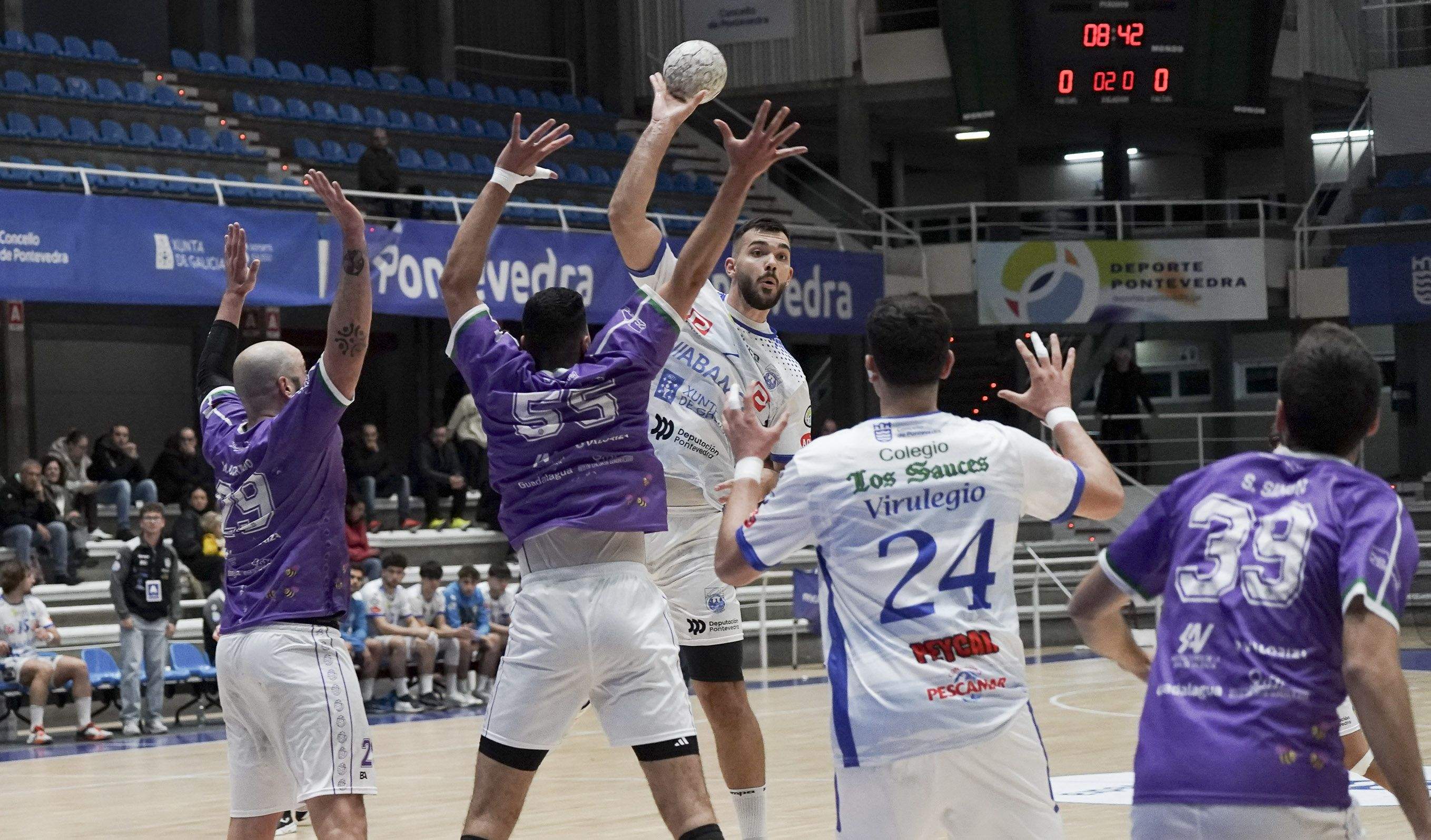 Partido de Copa del Rey entre Club Cisne y BM Guadalajara