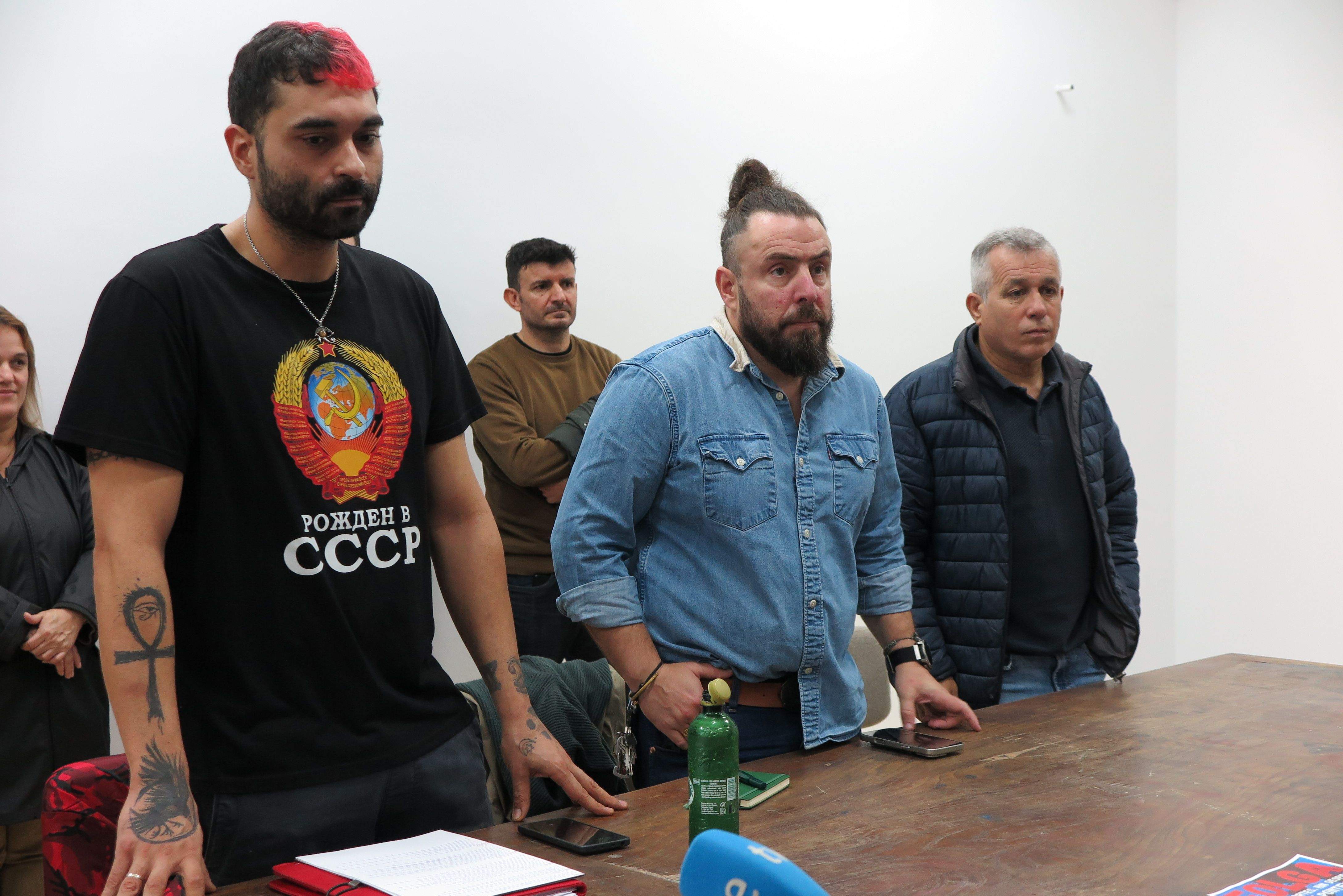Rueda de prensa de Comité de empresa de ENCE Pontevedra
