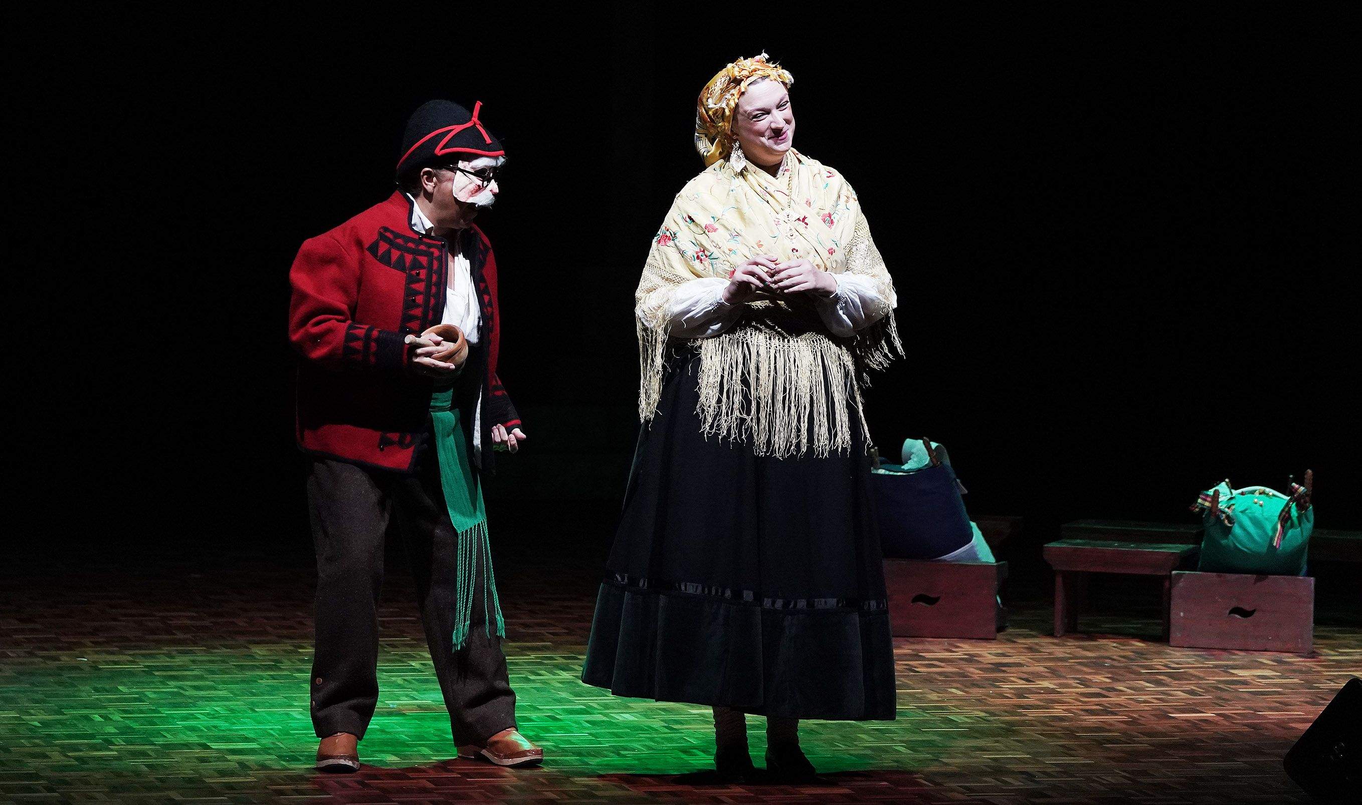 Teatro: 'Os vellos non deben de namorarse'
