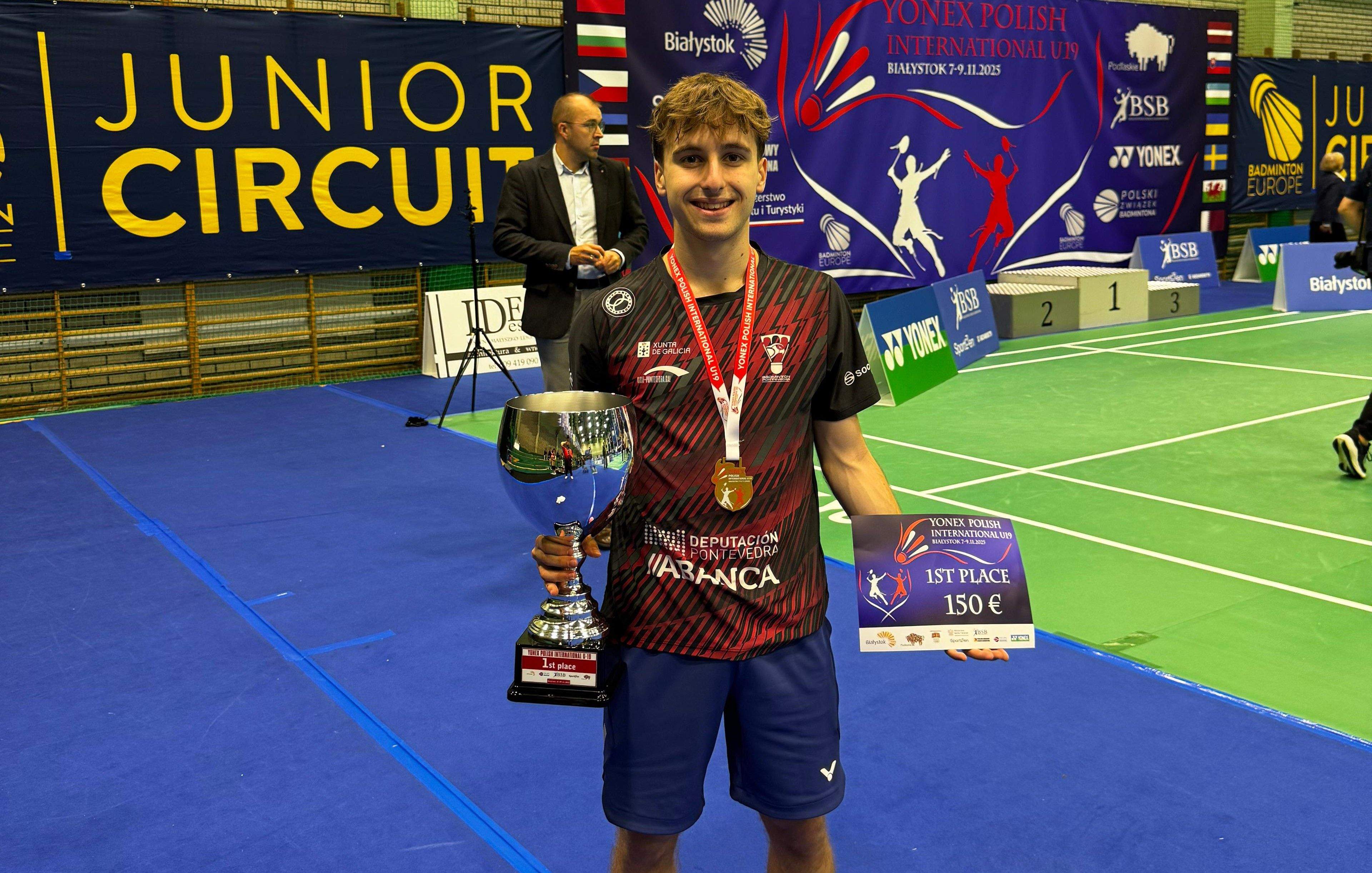 Raúl Bergua, campeón del Polish Junior International
