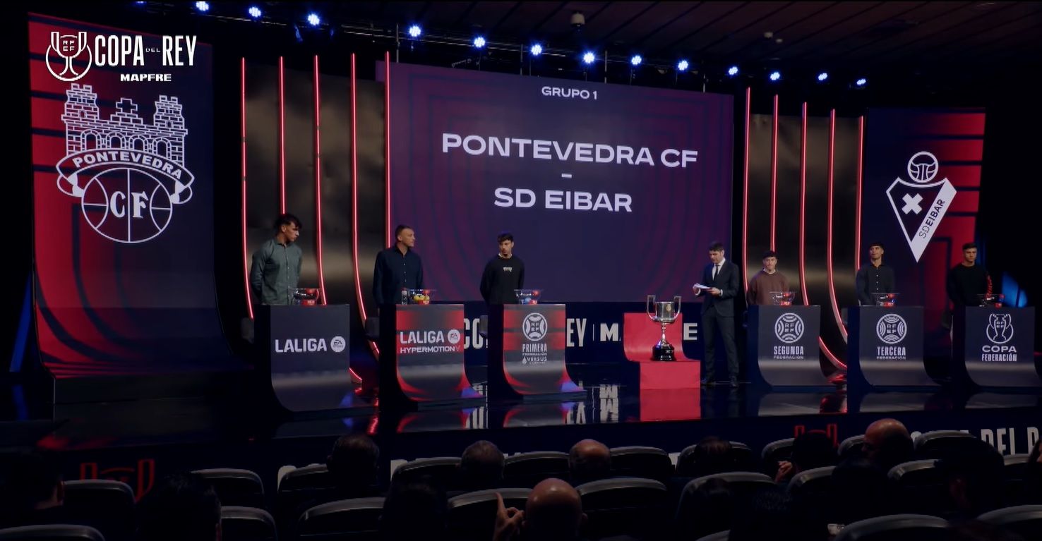 Sorteo de segunda rolda da Copa do Rei
