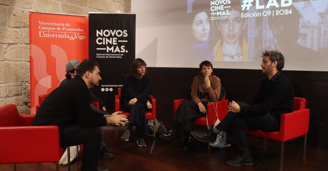 Una de las actividades formativas del laboratorio de Novos Cinemas