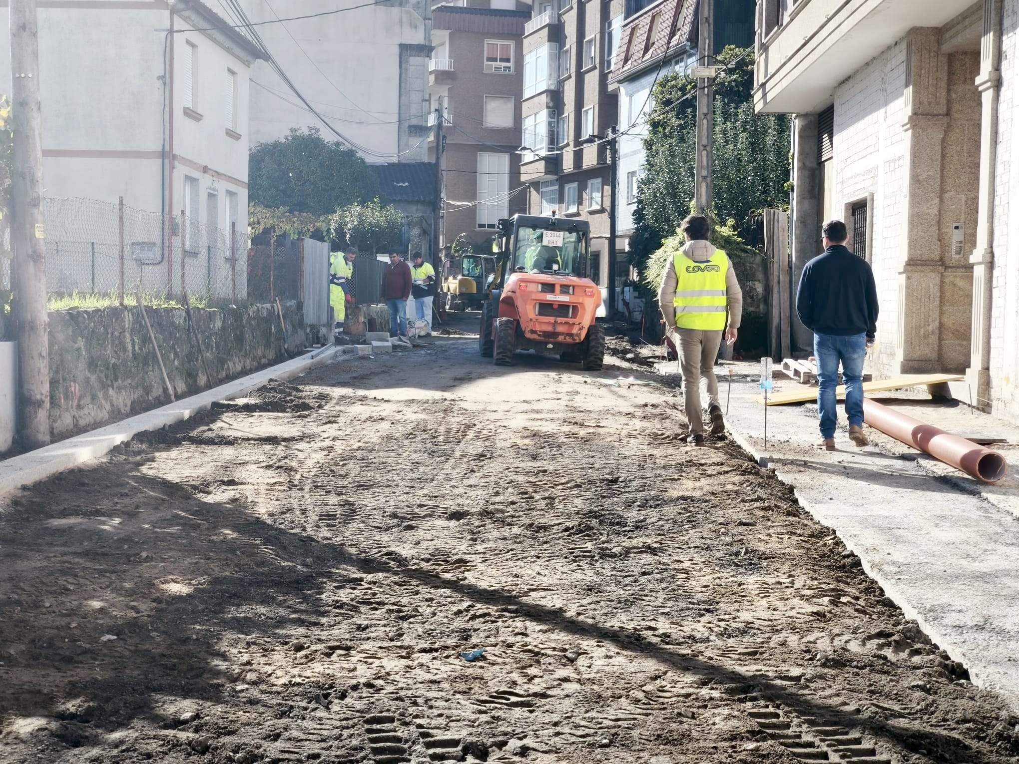 Obras no Camiño de Santiago en Arcade