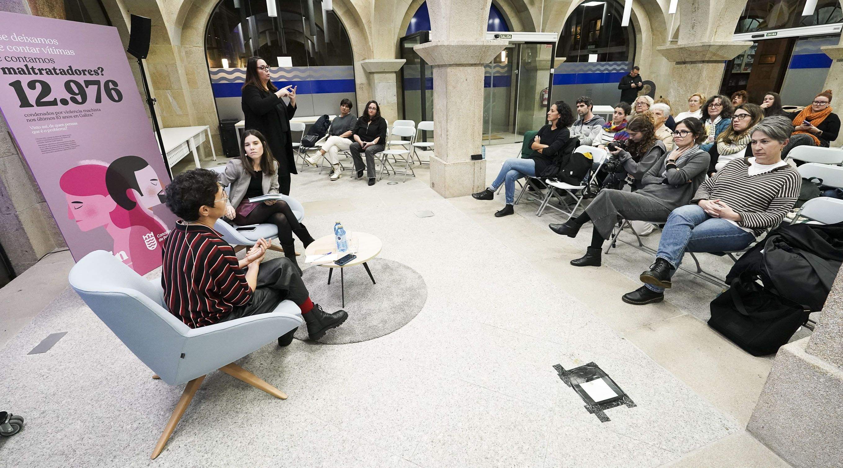 'Faladoiro feminista' con Macarena Baena, directora de Efeminista 'Faladoiro feminista' con Macarena Baena, directora de Efeminista