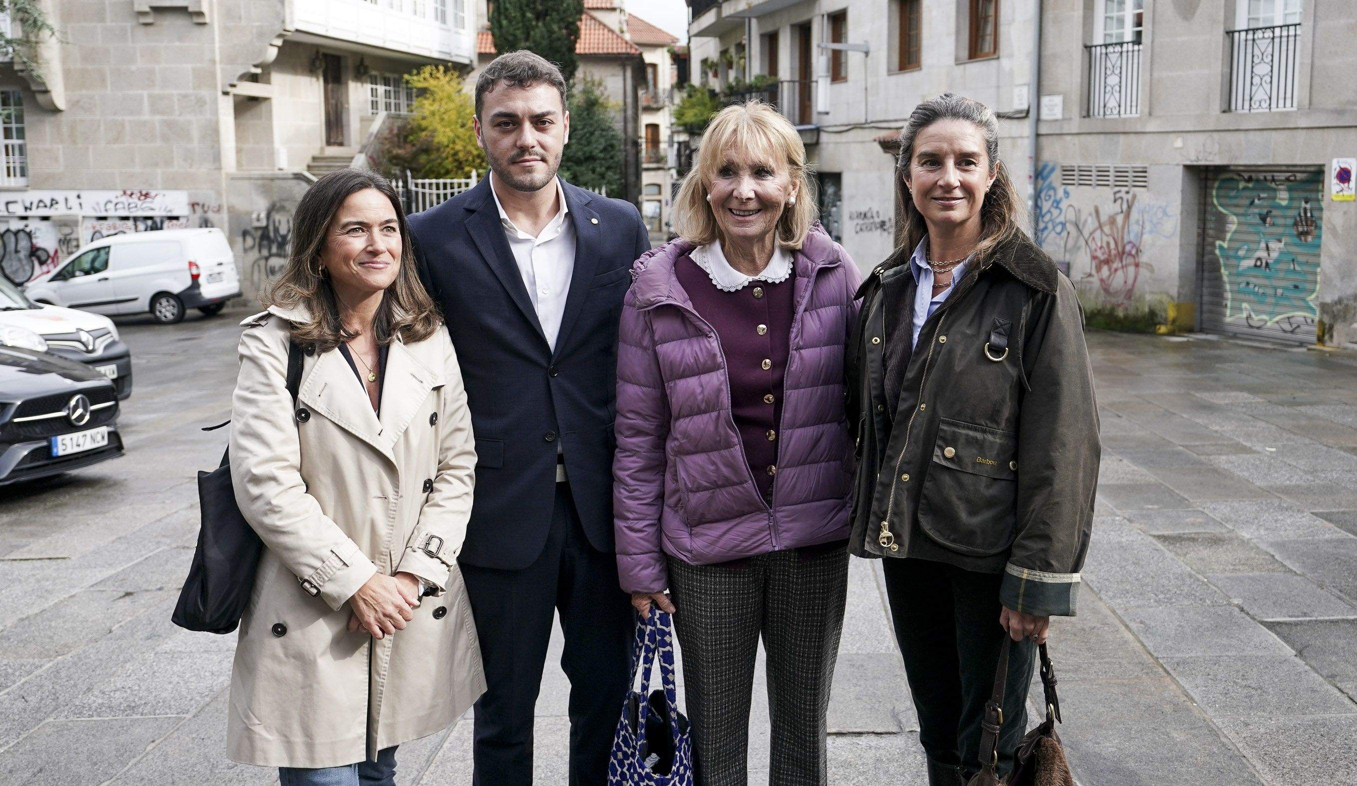 Esperanza Aguirre participa en Pontevedra en un acto del Rotary Club