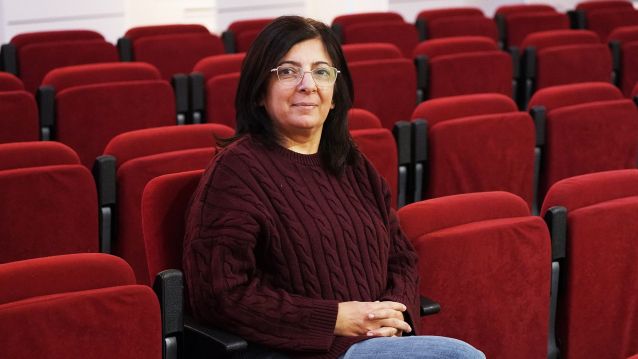Hanan Kaoud, concelleira de Ramala (Cisxordania)