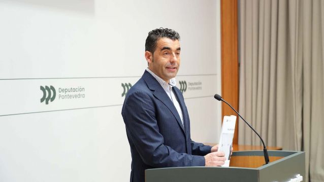 Luis López, presidente de la Deputación de Pontevedra