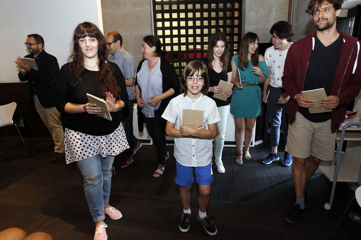 Autores del cuaderno de viaje "Prismas da cidade"
