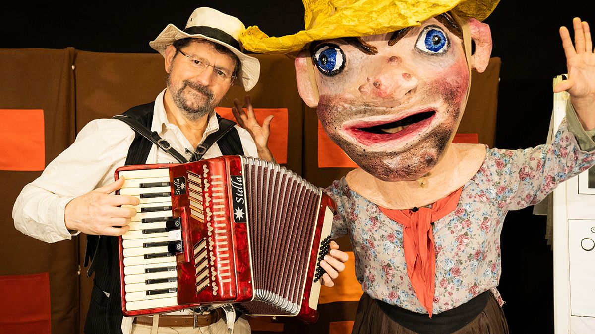 Espectáculo 'Pegadas de Castelao' de Migallas Teatro