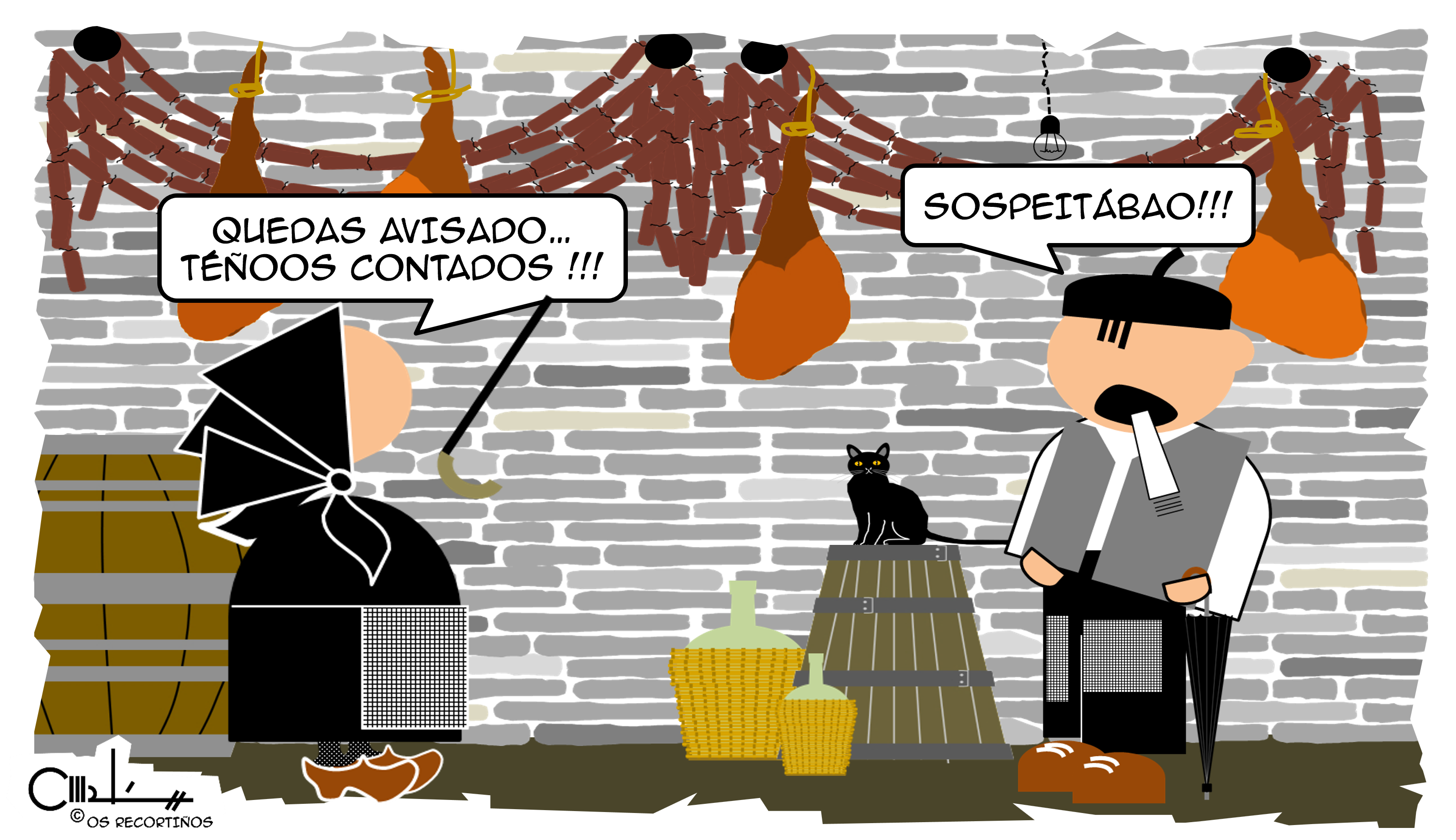Os Recortiños Fundadas sospeitas