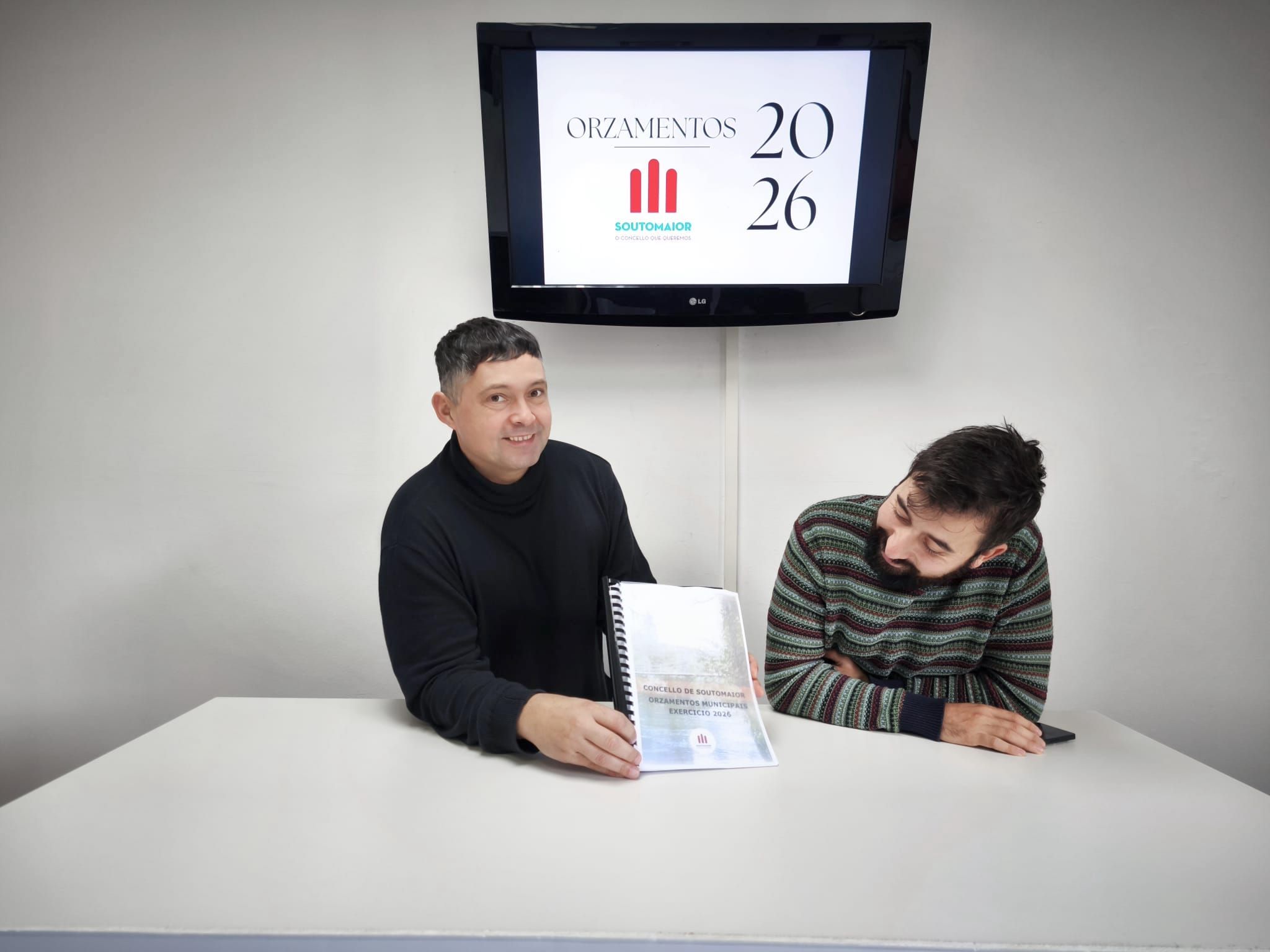 Manu Lourenzo y Diego Moreira presentan los presupuestos 2026