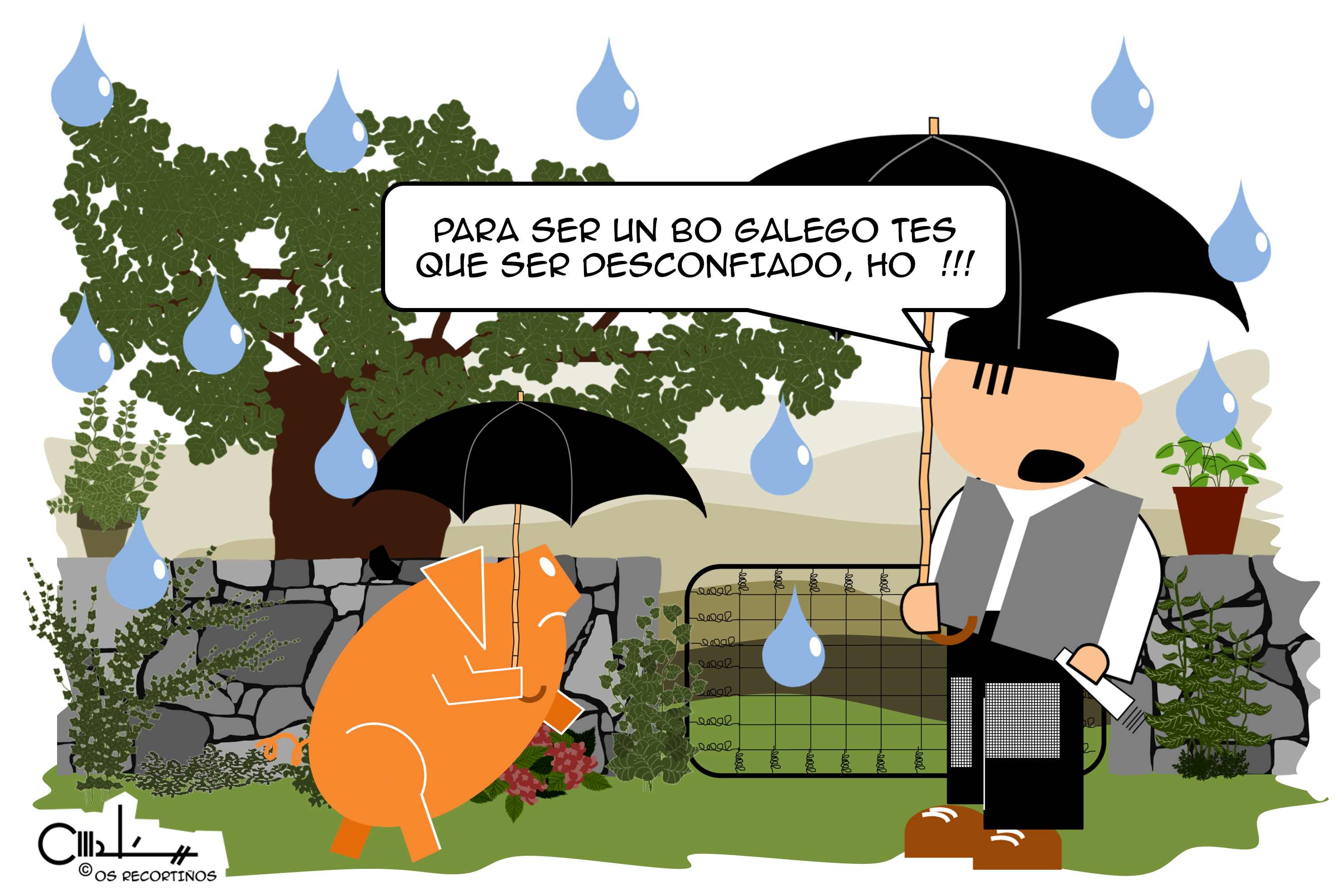 Os recortiños DESCONFIANZA