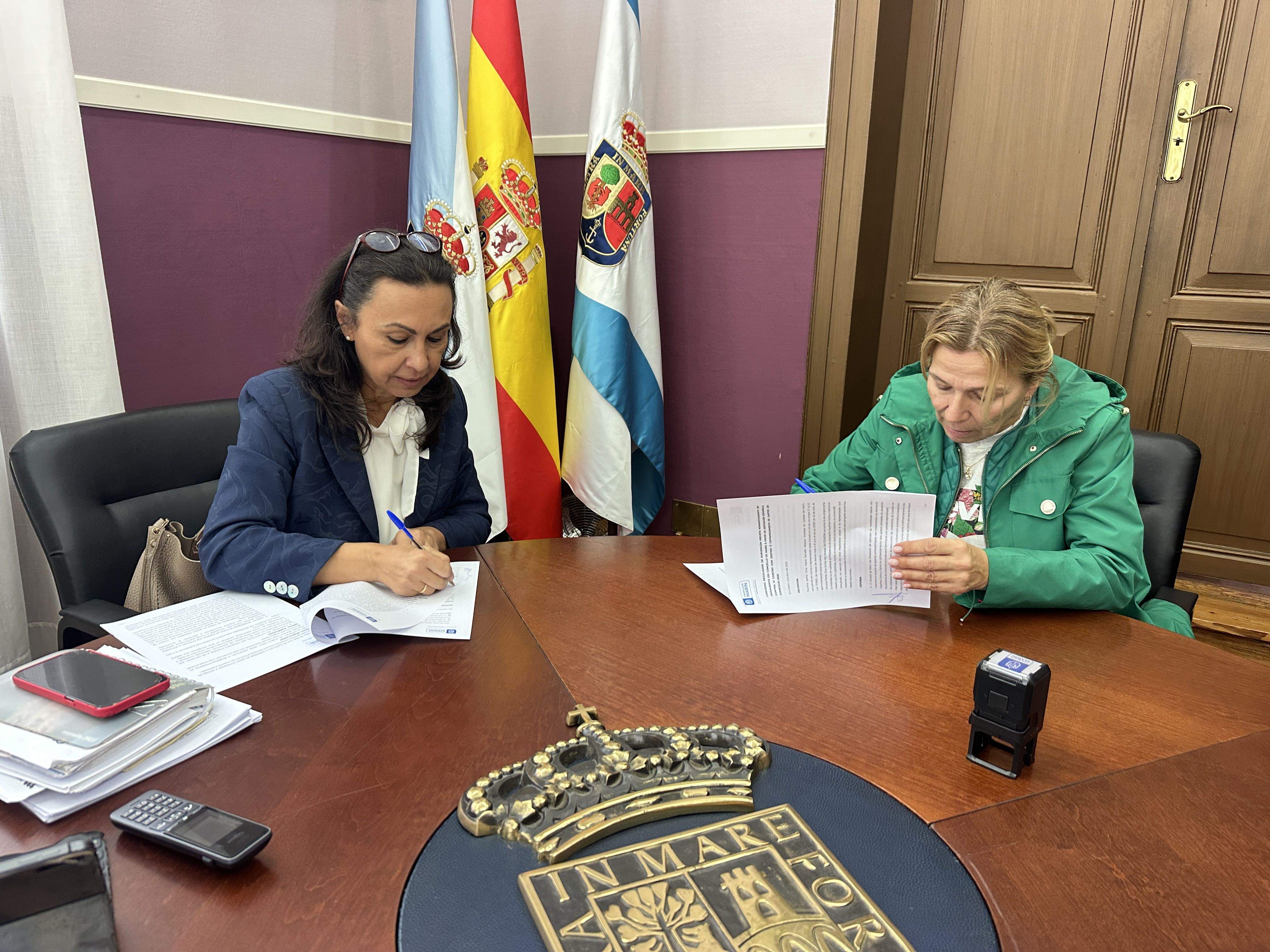 Maria Ramallo y Emilia Rey