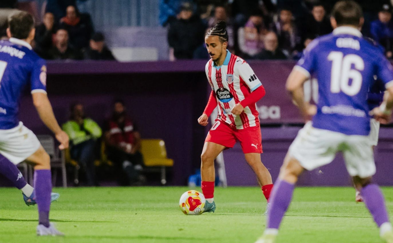 Txus Alba no partido entre Lugo e Guadalajara