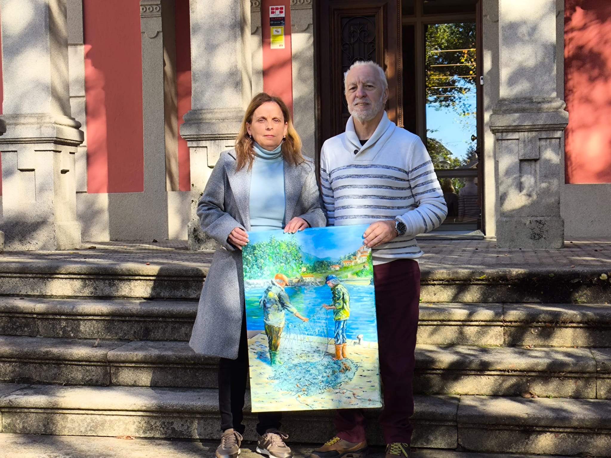 Cuadro solidario de Faustino Ucha