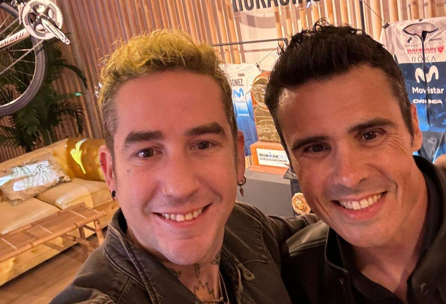 Fernando Martínez e Javier Gómez Noya