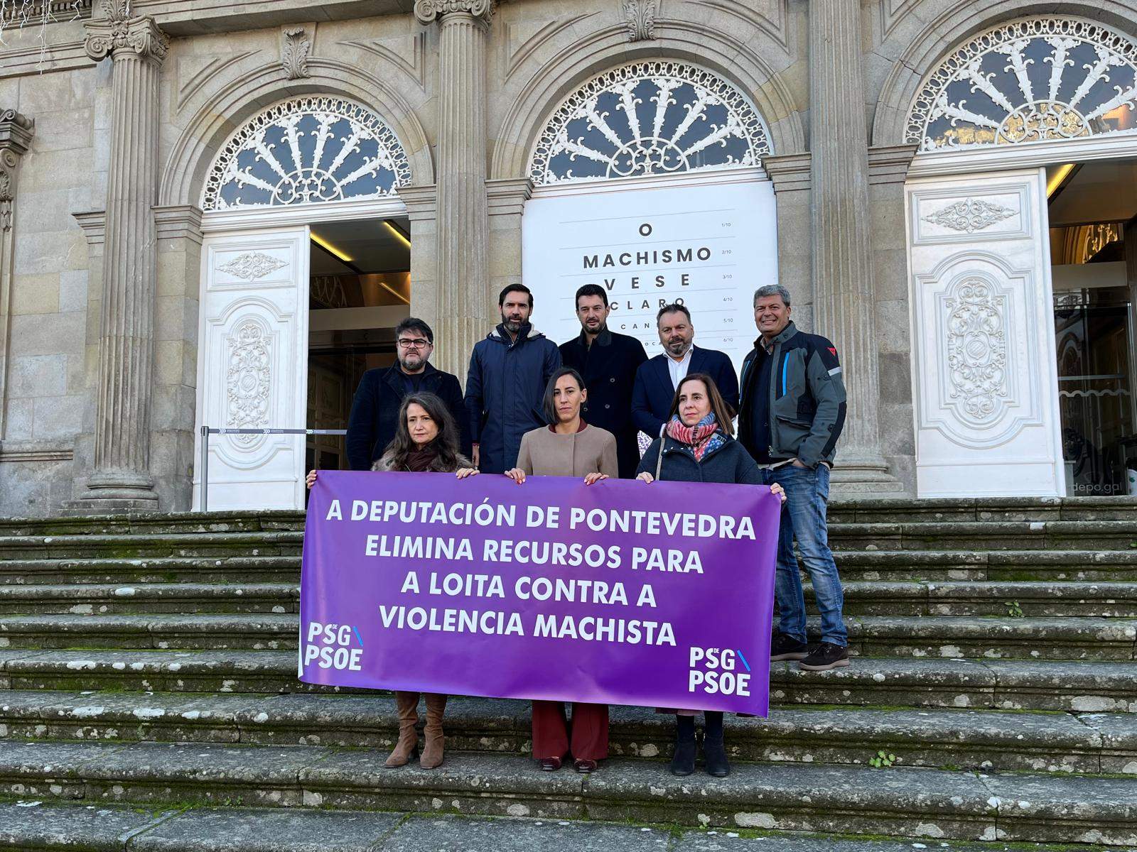 Deputadas e deputados do Grupo Provincial PSdeG-PSOE