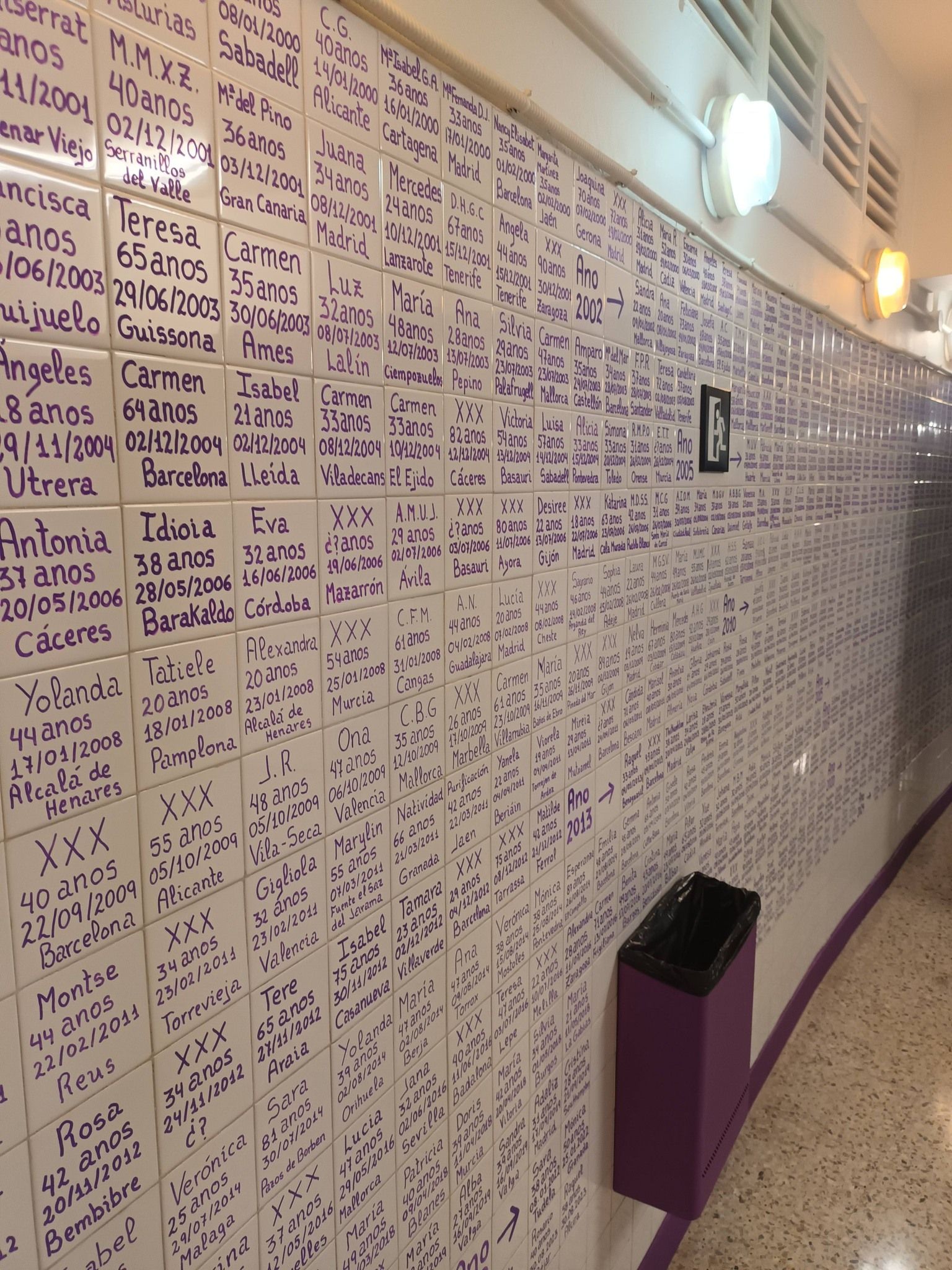 Muro Violeta Muro Violeta