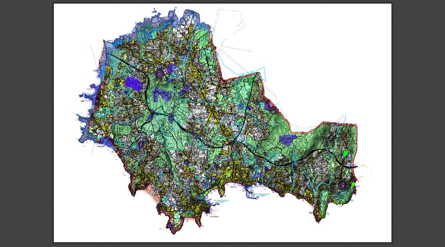 Plano de Sanxenxo