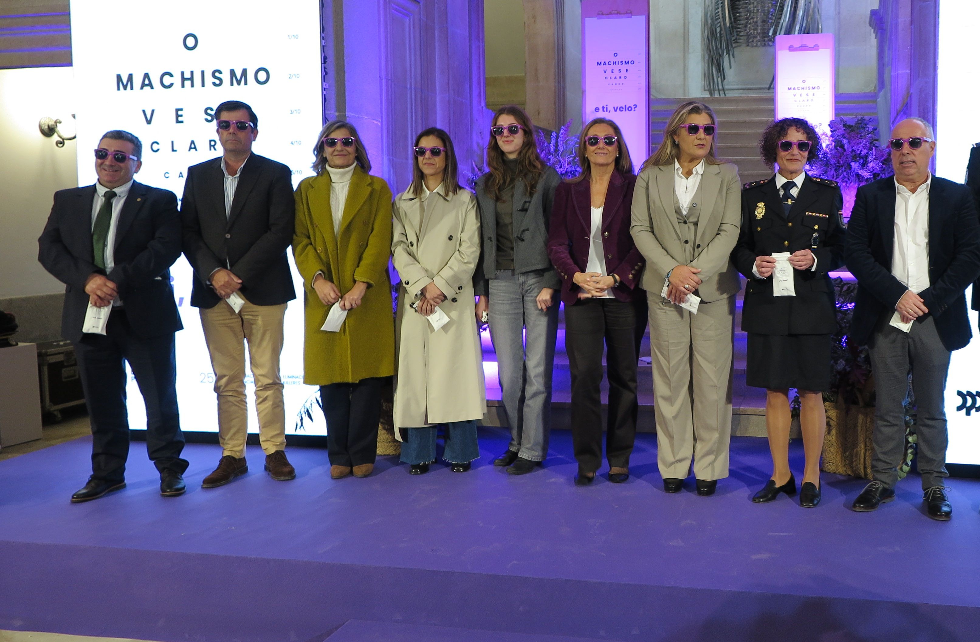 O goberno provincial instou a poñer lentes con perspectiva feminista