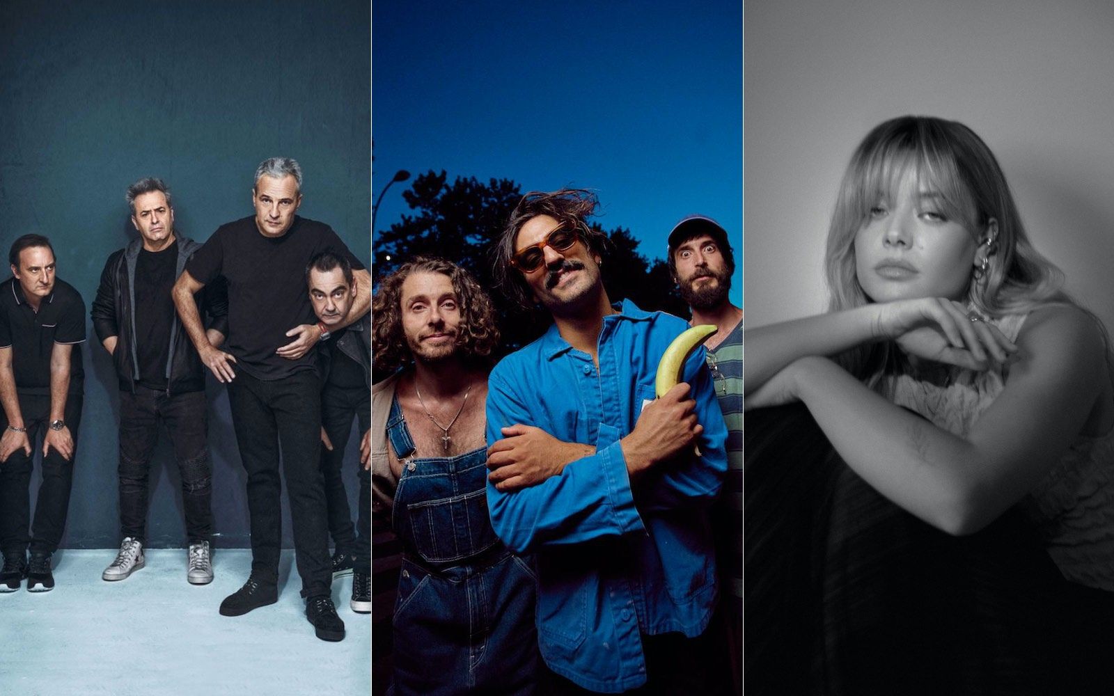 Hombres G, Sexy Zebras e Marina Reche