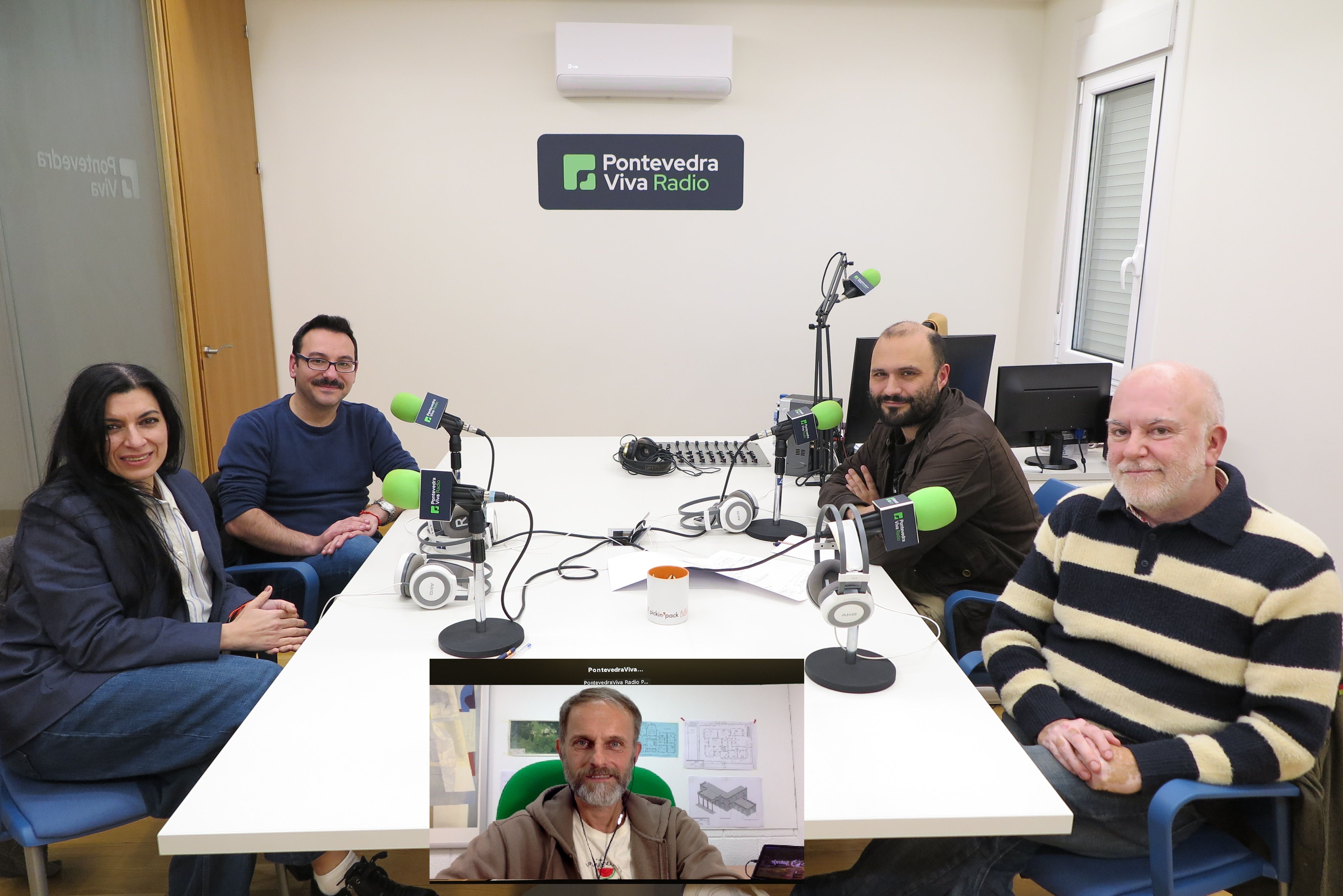 Lorena Romero, Seve Casalderrey, Ozo Perozo, Julio Piñeiro y Santiago Agopian