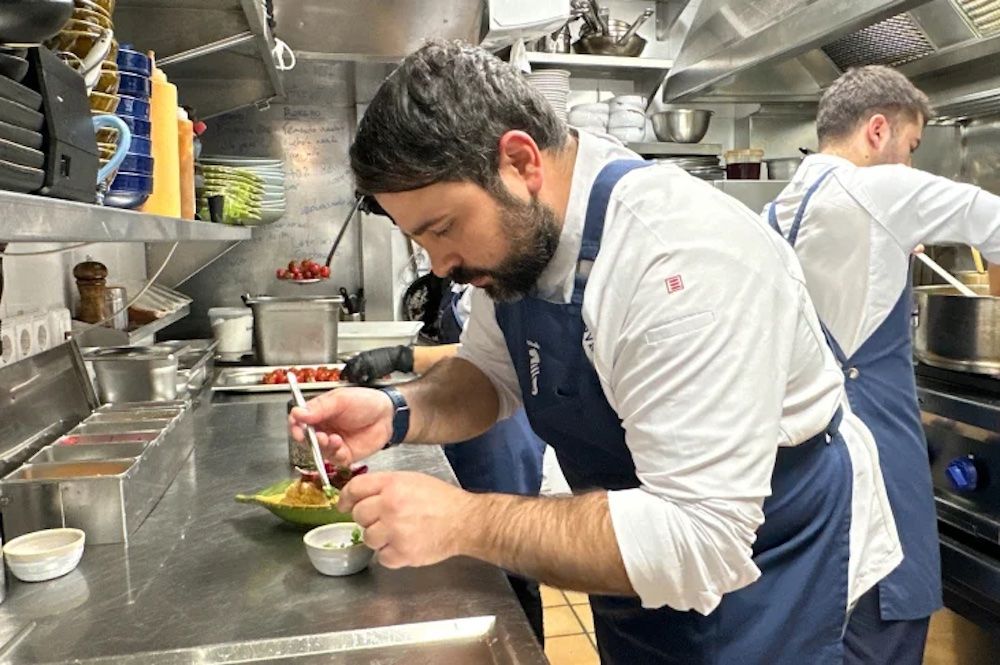 Antonio Novas, cocinero del Trasmallo