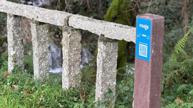 Nuevas balizas turísticas en Marín Nuevas balizas turísticas en Marín