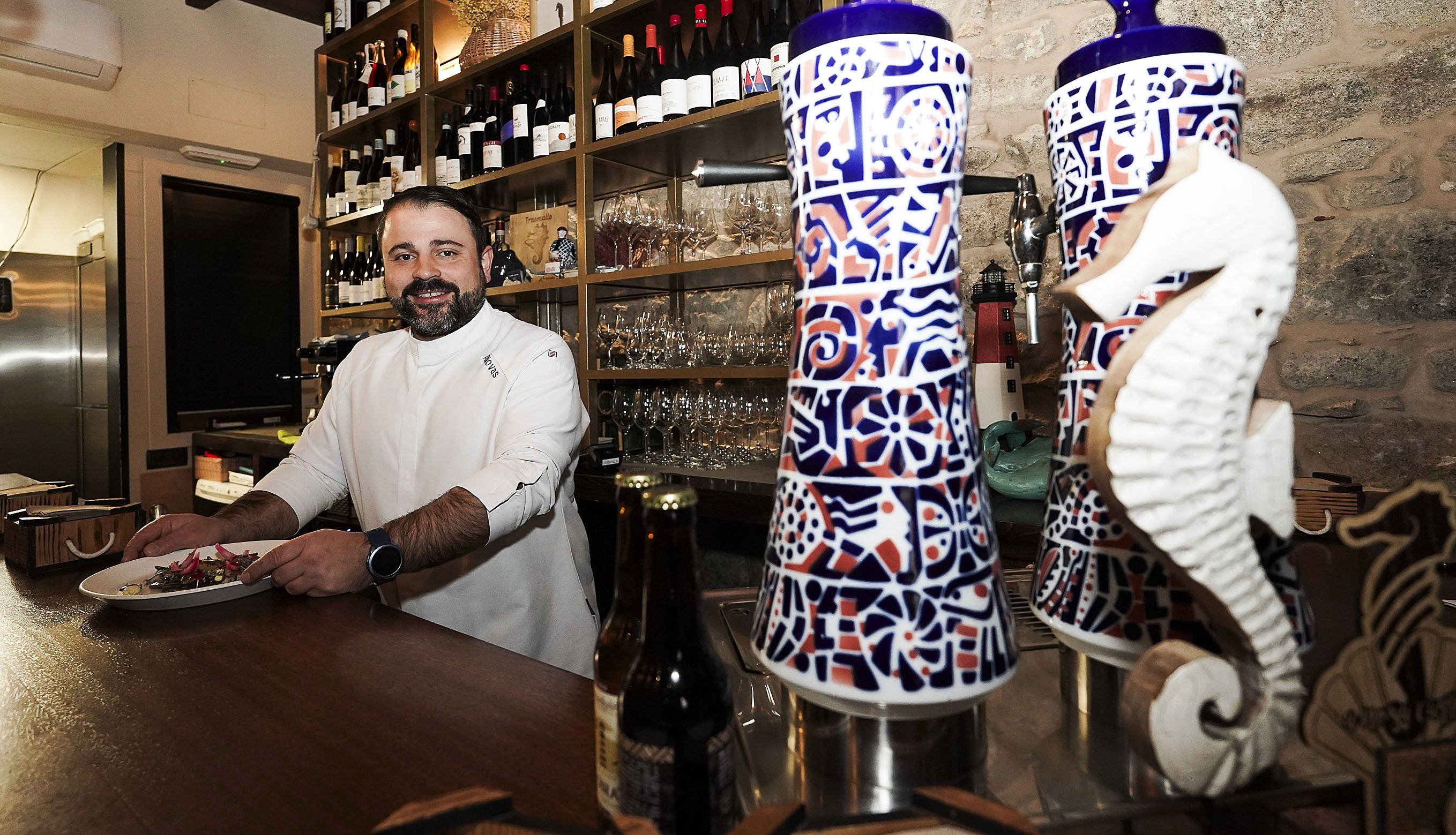 Antonio Novas, Tonivas, chef del restaurante Trasmallo