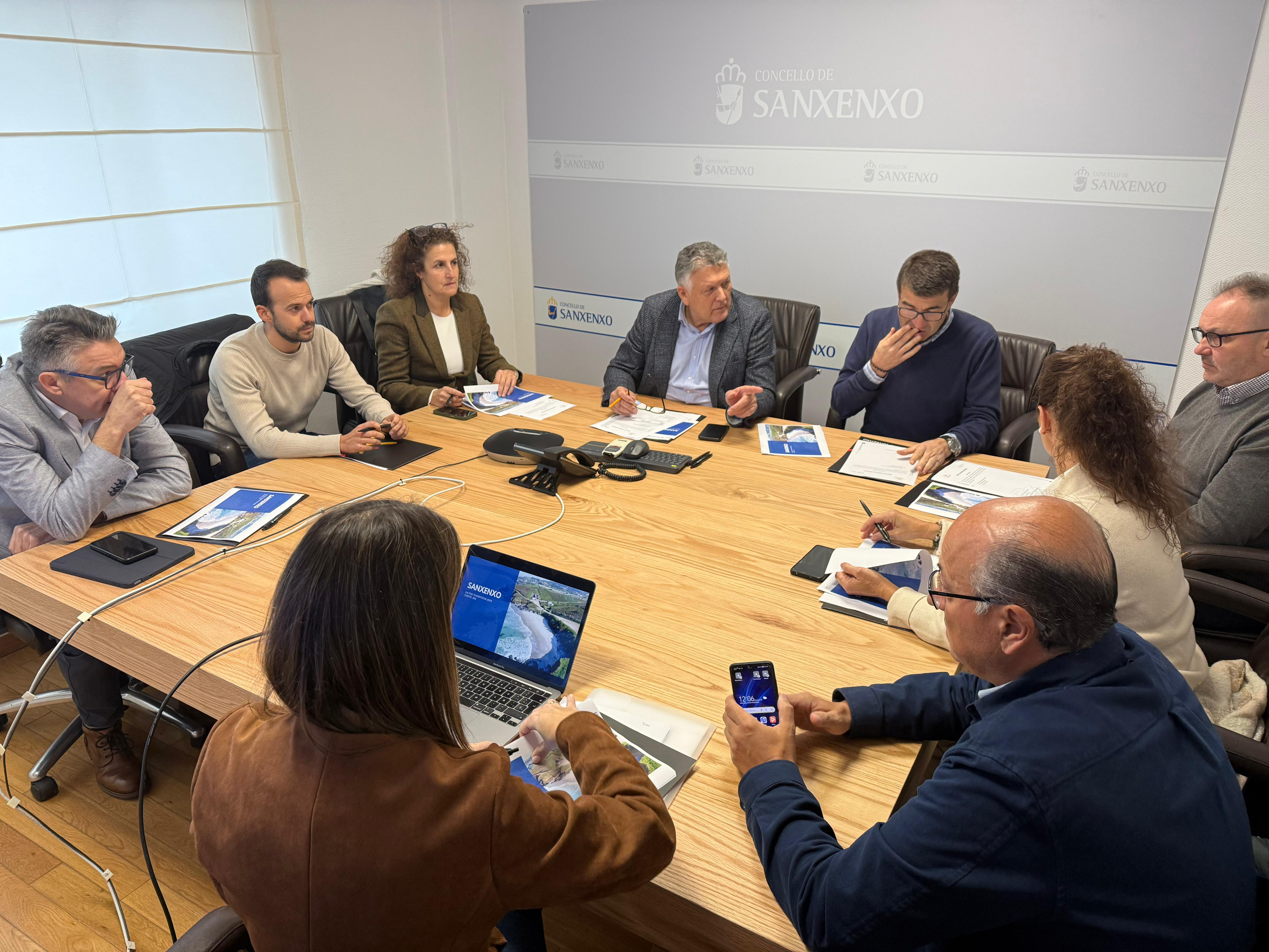 Reunión de la Mesa de Turismo de Sanxenxo