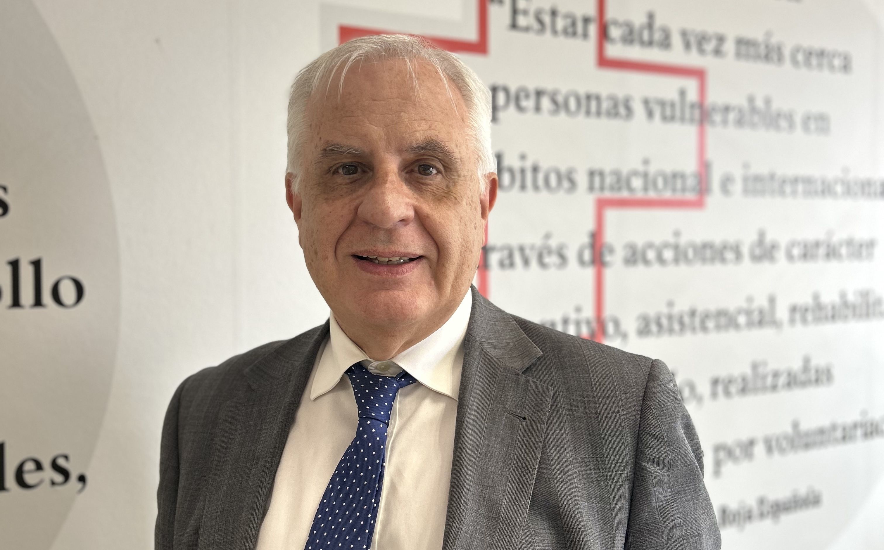 Gonzalo Iglesias Rial, presidente de Cruz Roja Pontevedra
