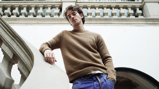 Manu Ríos, en Pontevedra con los Feroz Manu Ríos, en Pontevedra con los Feroz