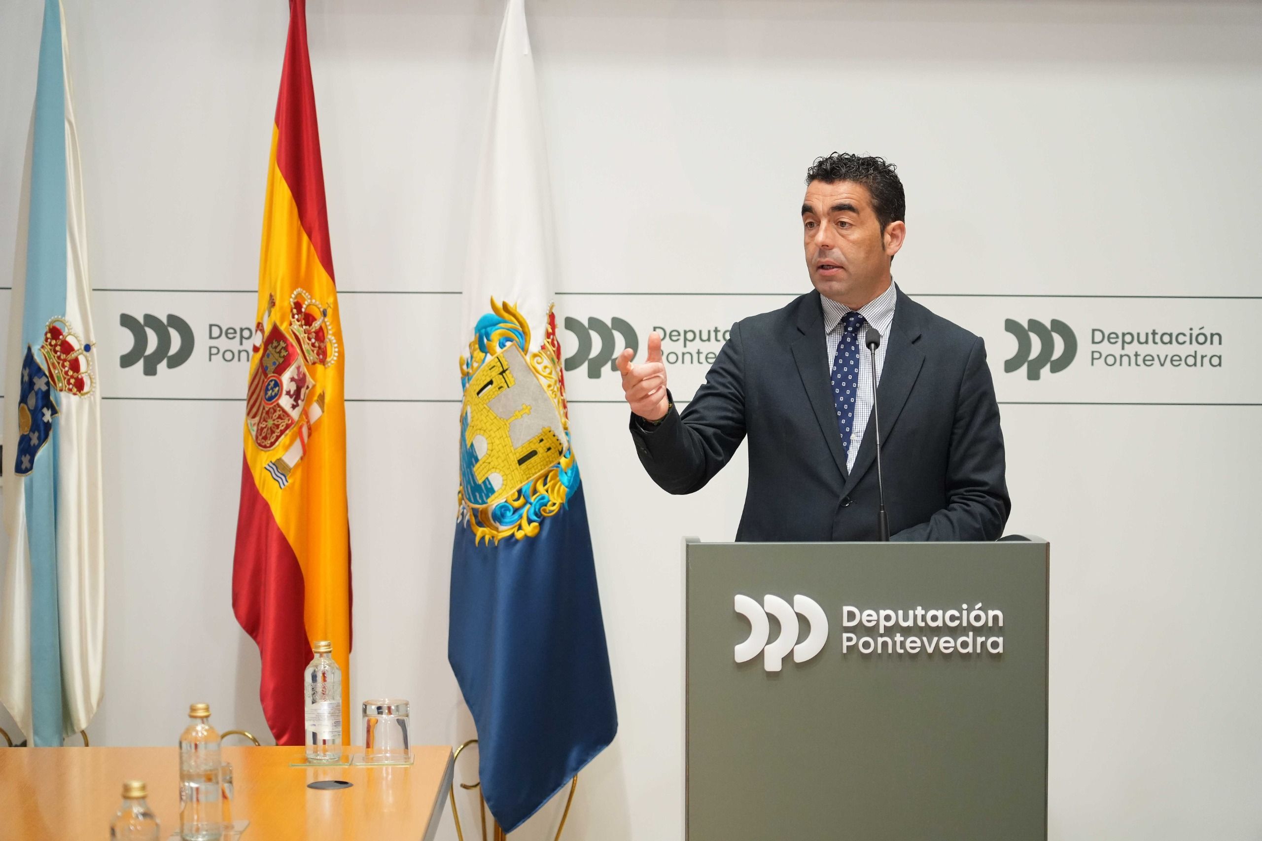 Luis López, presidente da Deputación de Pontevedra