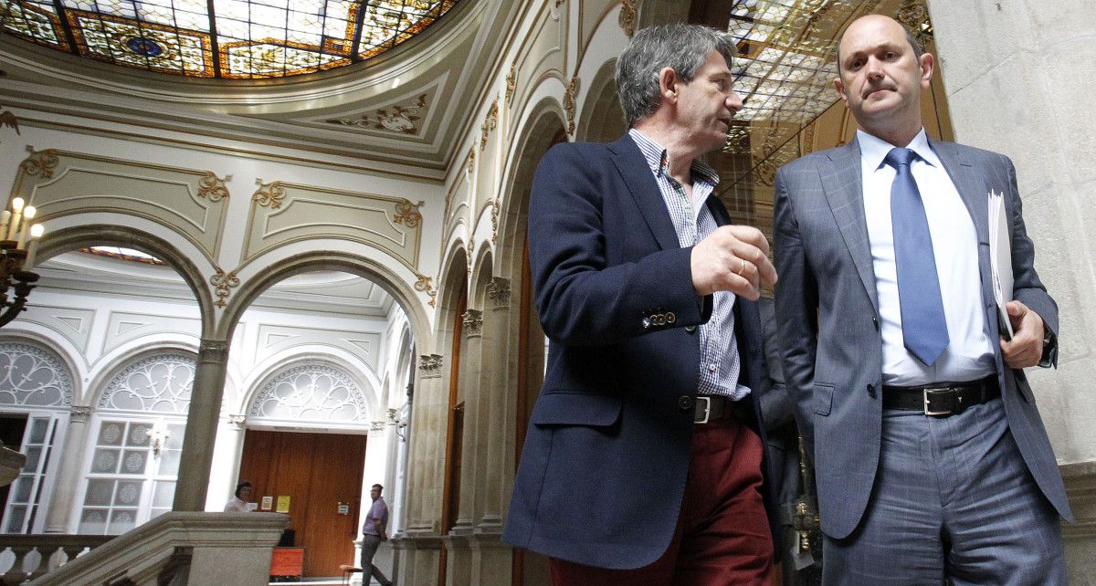 Rafael Louzán, presidente de la Deputación y del PP provincial