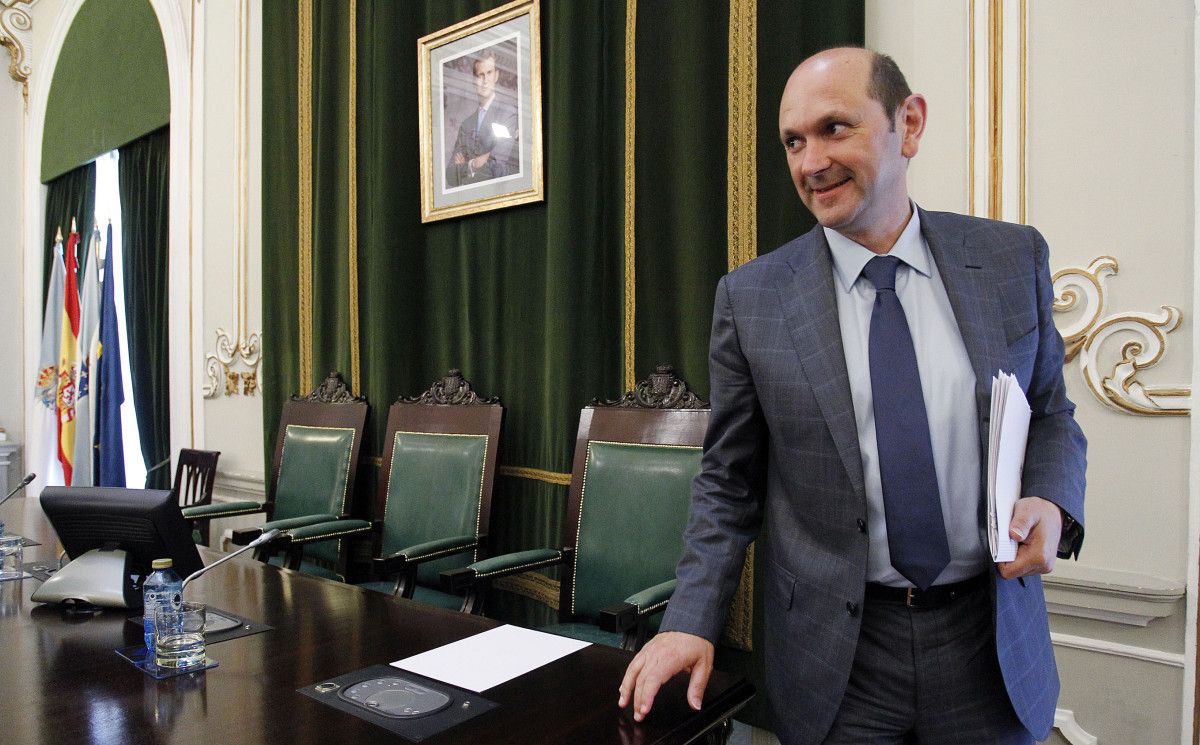Rafael Louzán, presidente da Deputación e do PP provincial