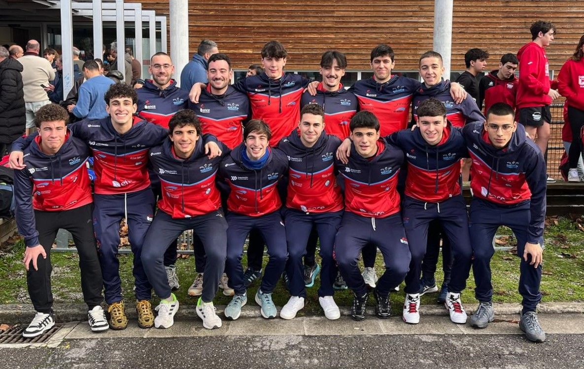 Equipo del Galaico en la Copa de España de Clubes de Segunda División