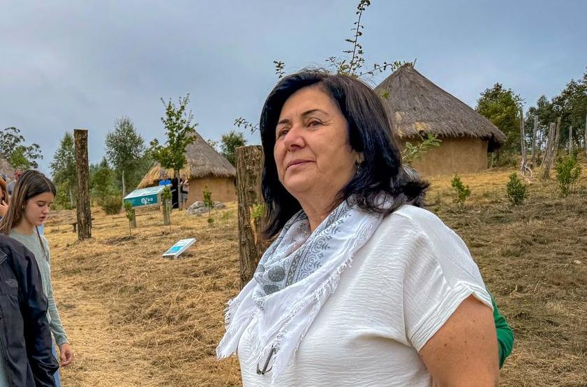 Teresa Covelo, presidenta da Comunidade de Montes de Salcedo